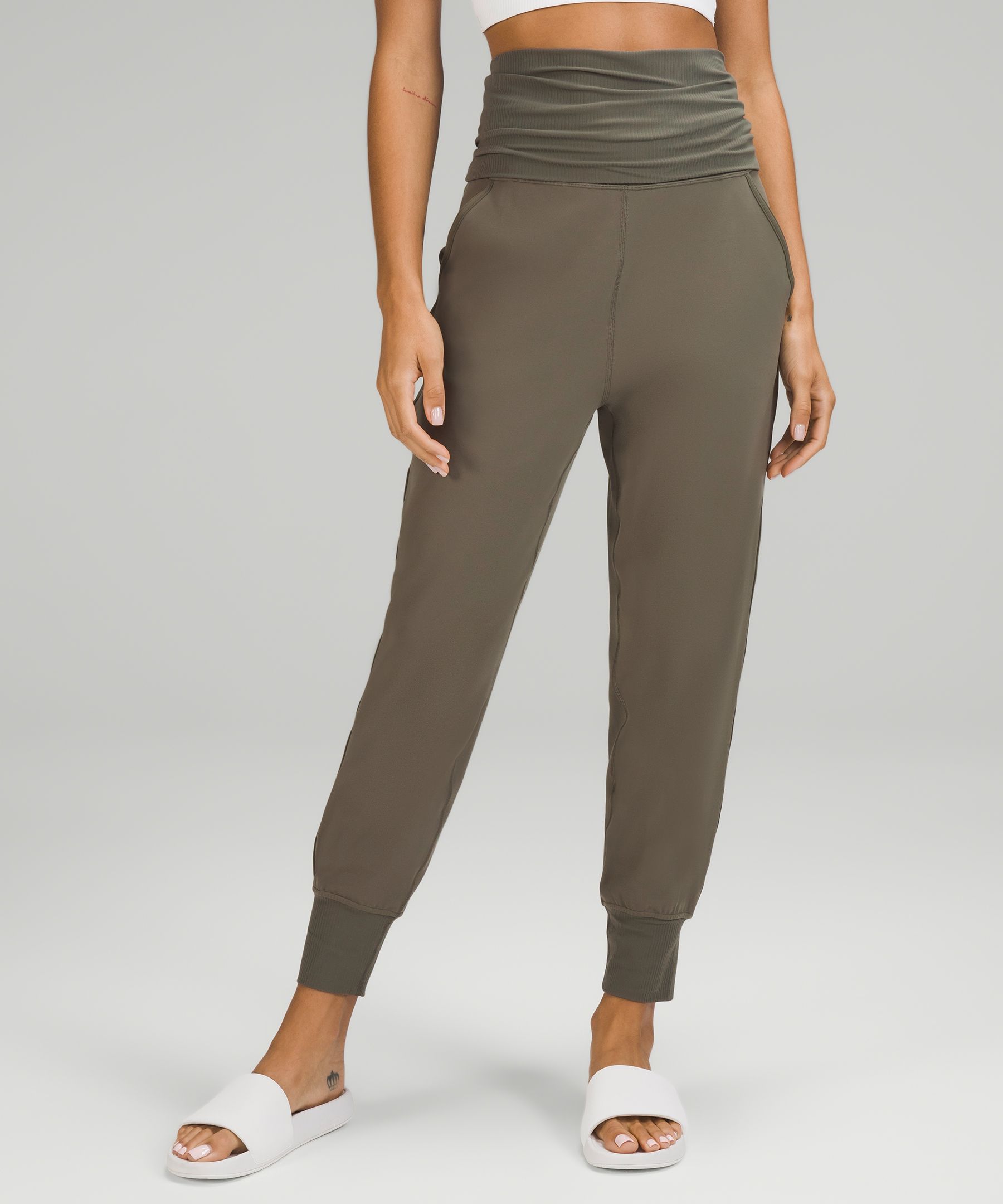 Lululemon Align™ Super-high-rise Ribbed-waist Joggers Full Length