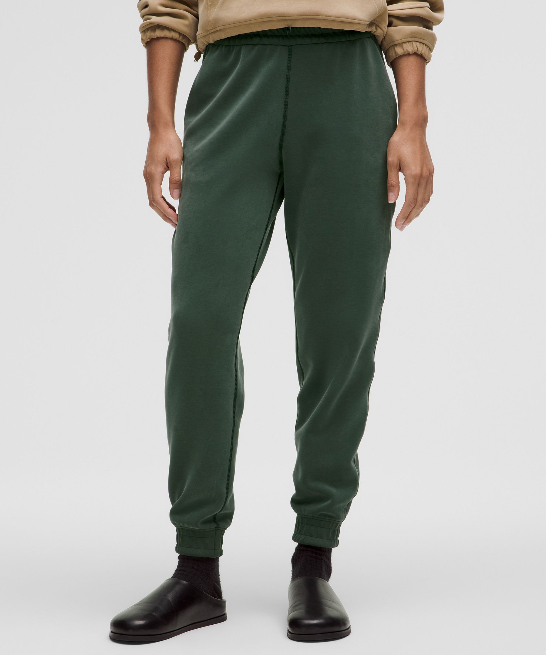 Brushed Softstreme High-Rise Jogger - Green