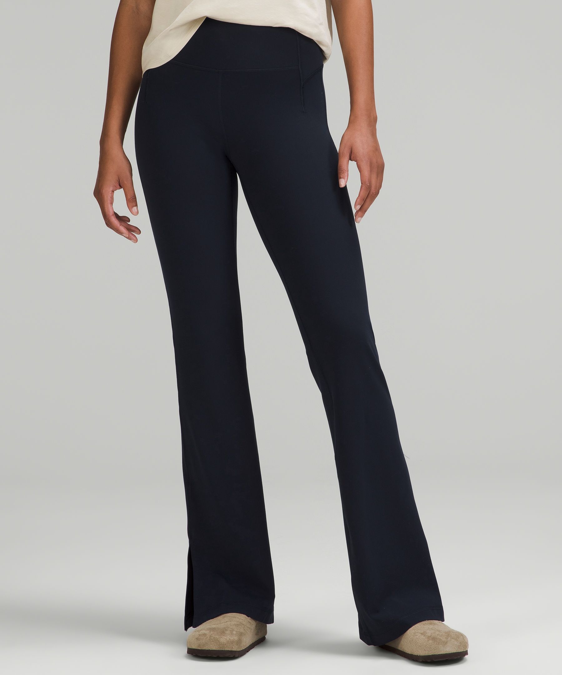 Lululemon - Groove Super-High-Rise Split-Hem Flared Pant Nulu Online Only