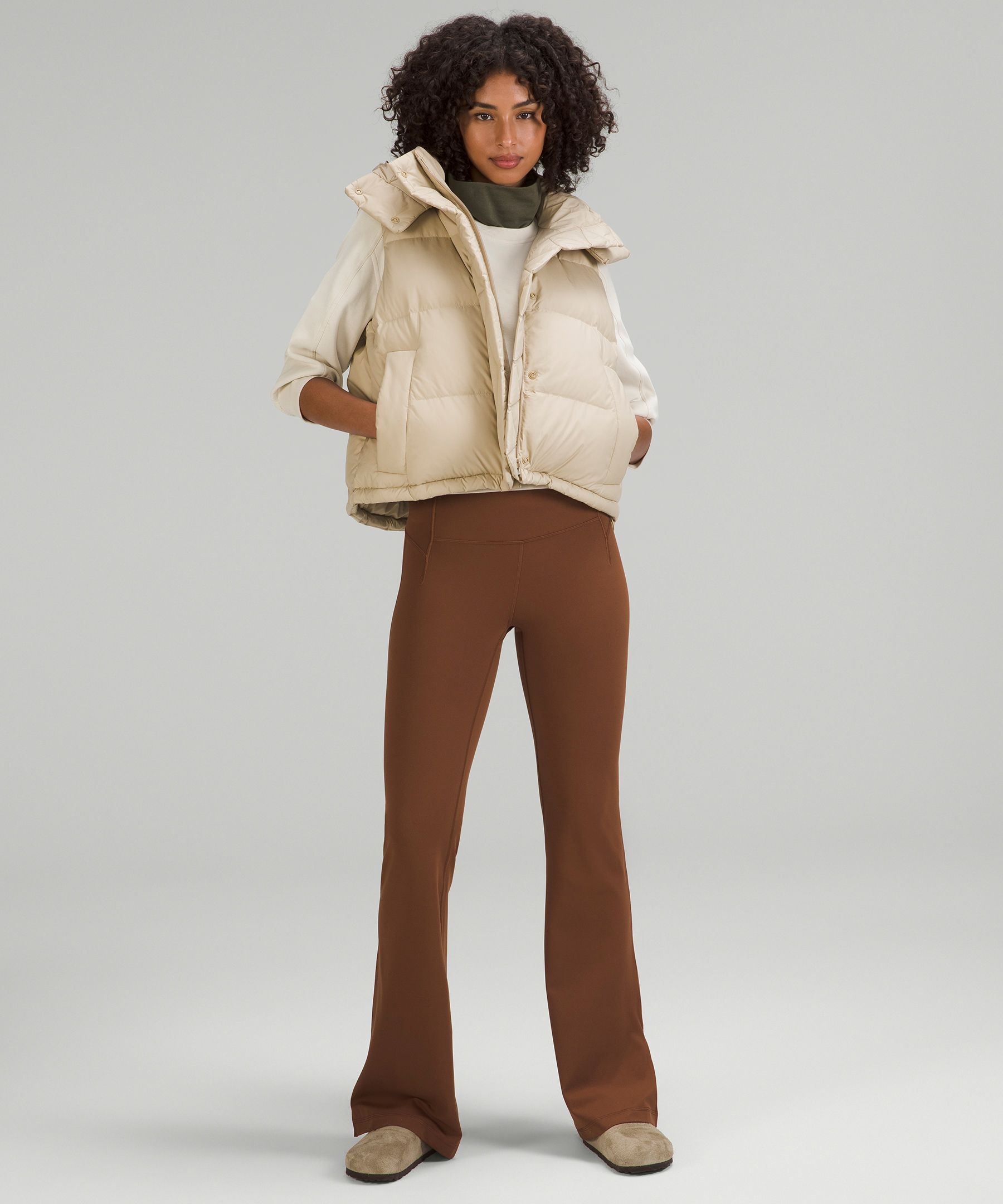 Groove Super-High-Rise Split-Hem Flare Pant *Nulu Online Only