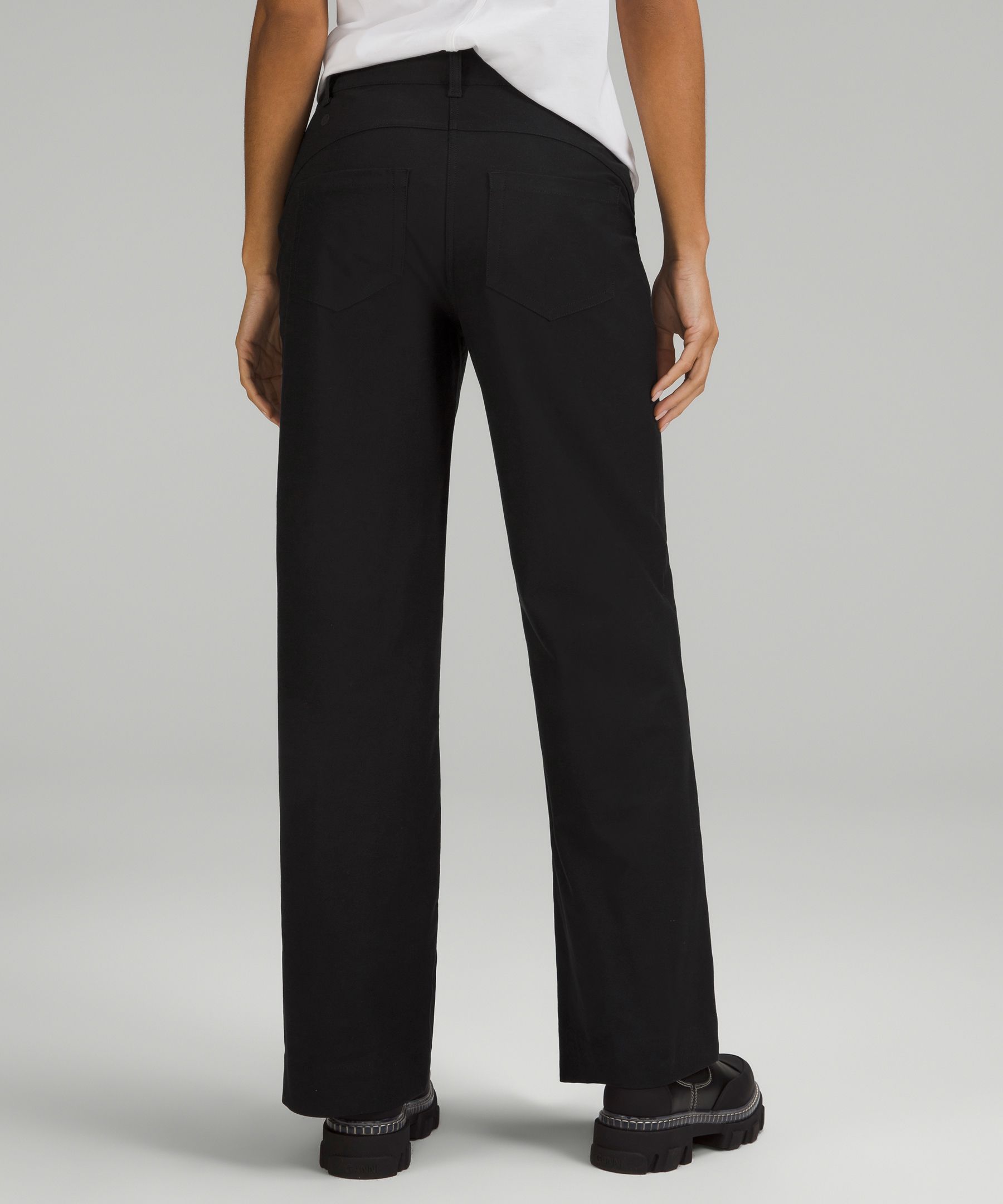Lululemon City Sleek 5 Pocket Wide-Leg High Rise 7/8 Length Pants -  ShopStyle