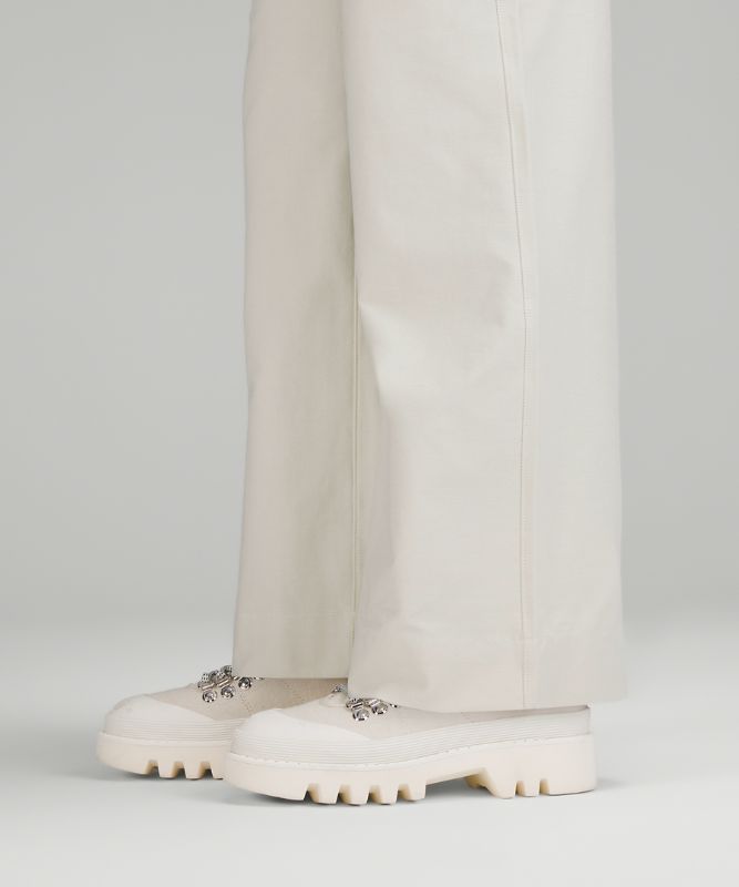 City Sleek Hose mit 5 Taschen, weitem Bein und hohem Bund *Volle Länge Light Utilitech