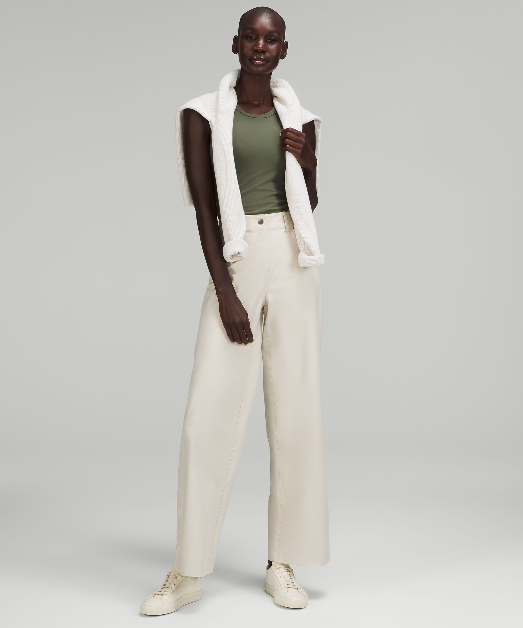 City Sleek 5 Pocket Wide Leg Pant