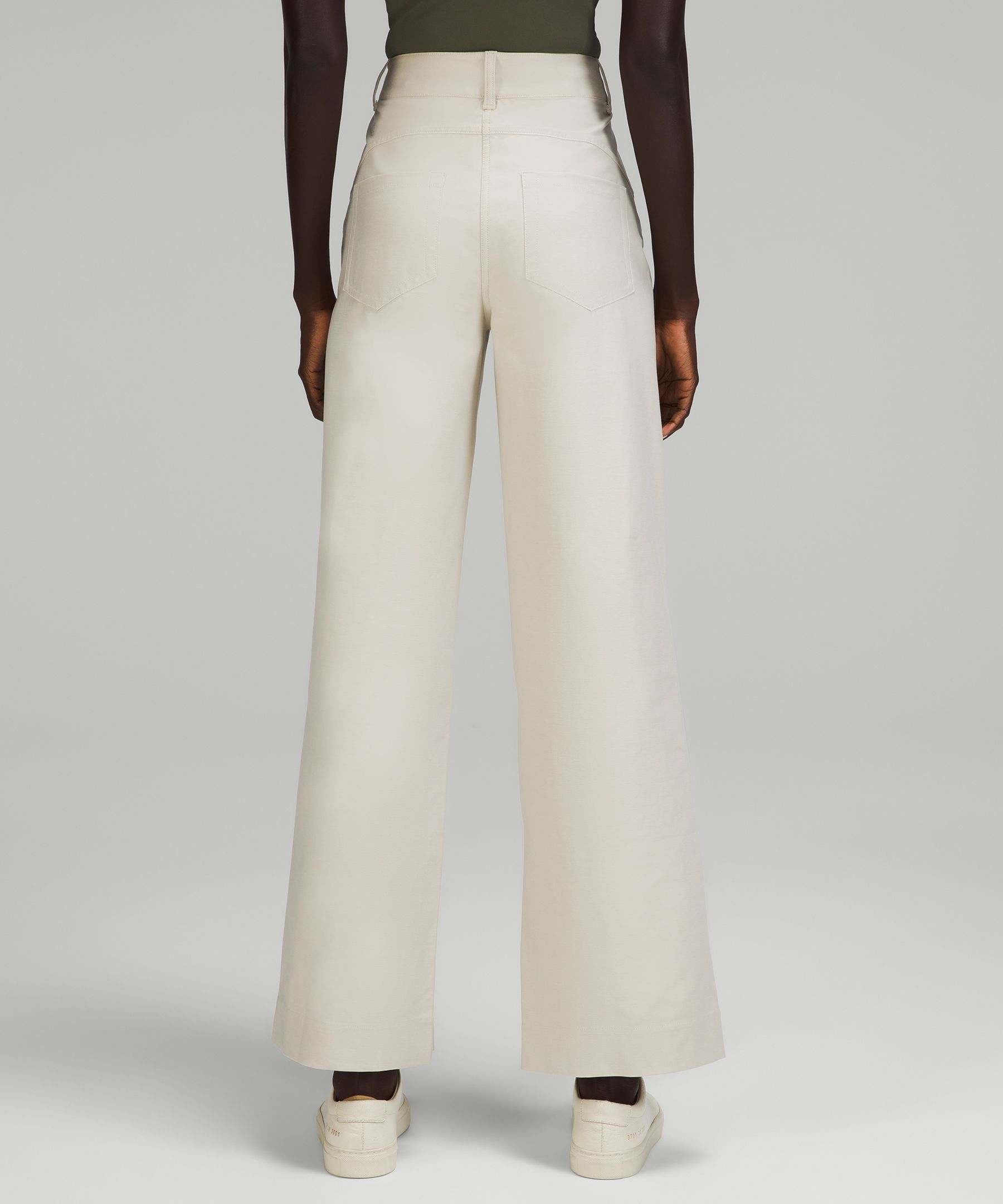 City Sleek 5 Pocket High-Rise Wide-Leg Pant Full Length