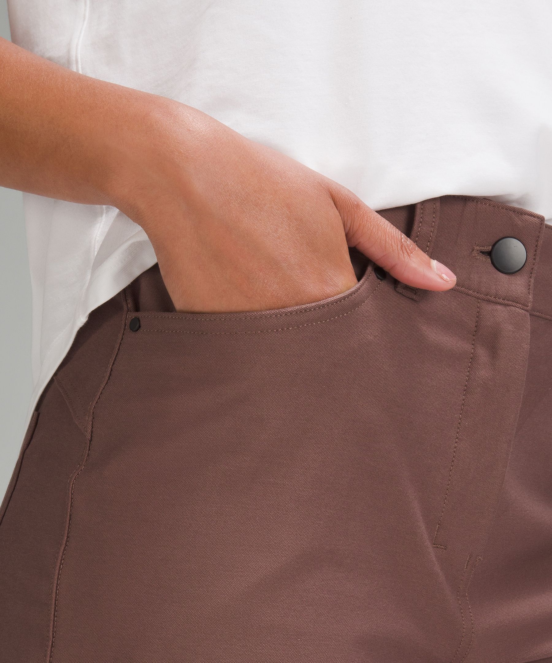 City Sleek 5 Pocket High-Rise Wide-Leg Pant Full Length *Light Utilitech, Women's  Trousers