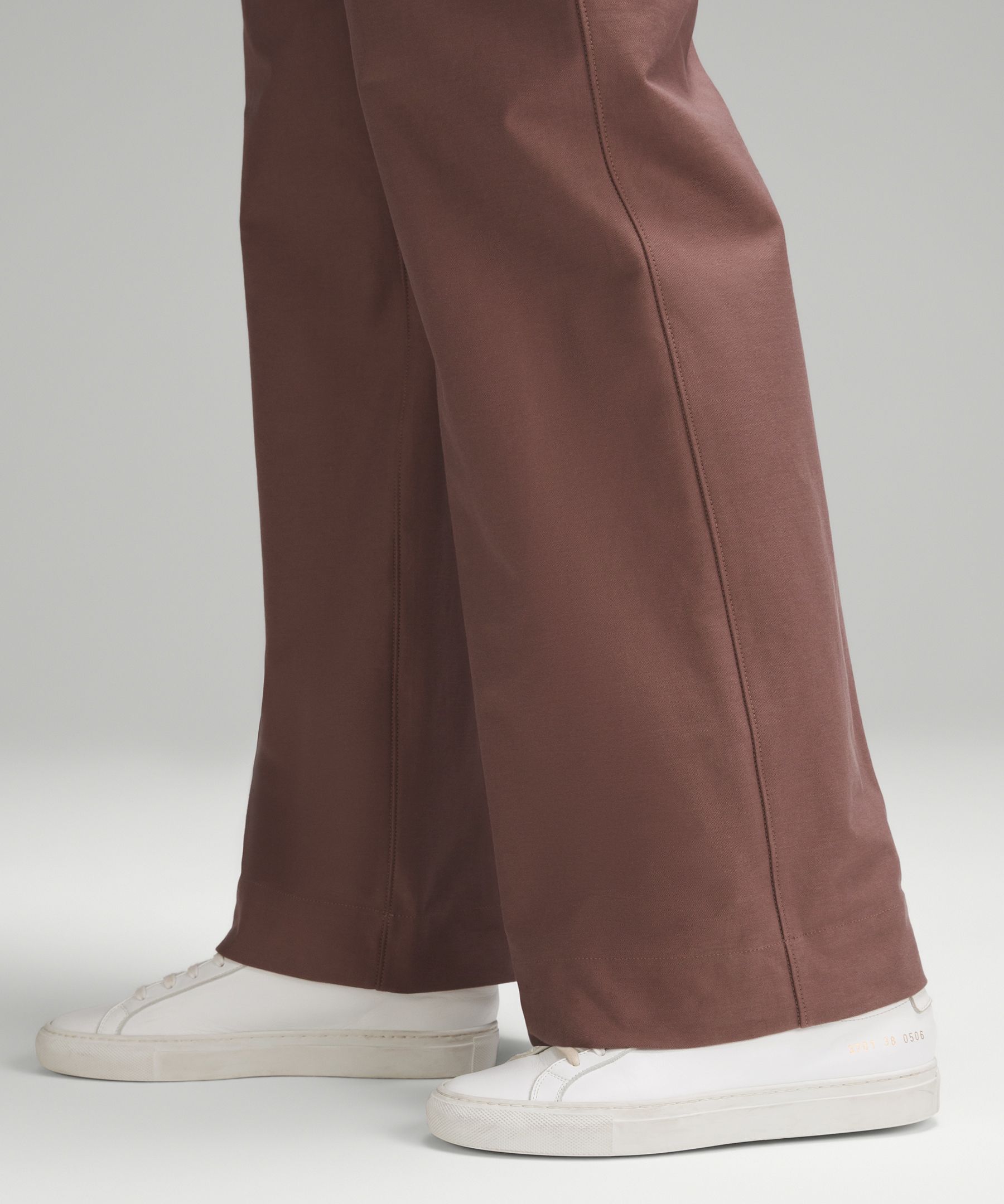 Lululemon City Sleek 5 Pocket High-Rise Wide-Leg Pant Full Length *Light  Utilitech - Java - lulu fanatics