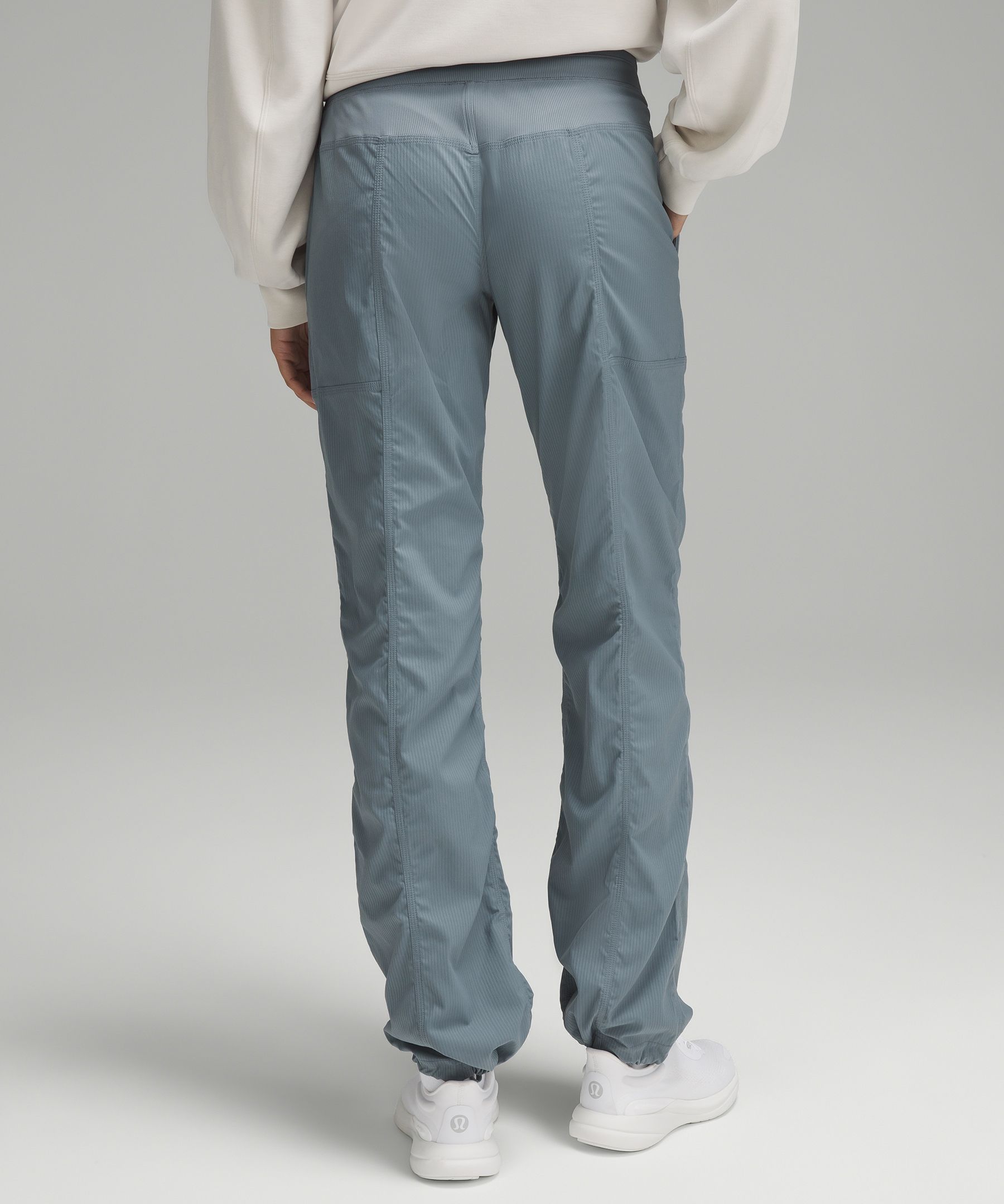 lululemon athletica, Pants & Jumpsuits, Lululemon Dance Studio Lined Navy  Blue Pants Size 2 Shopping Bag