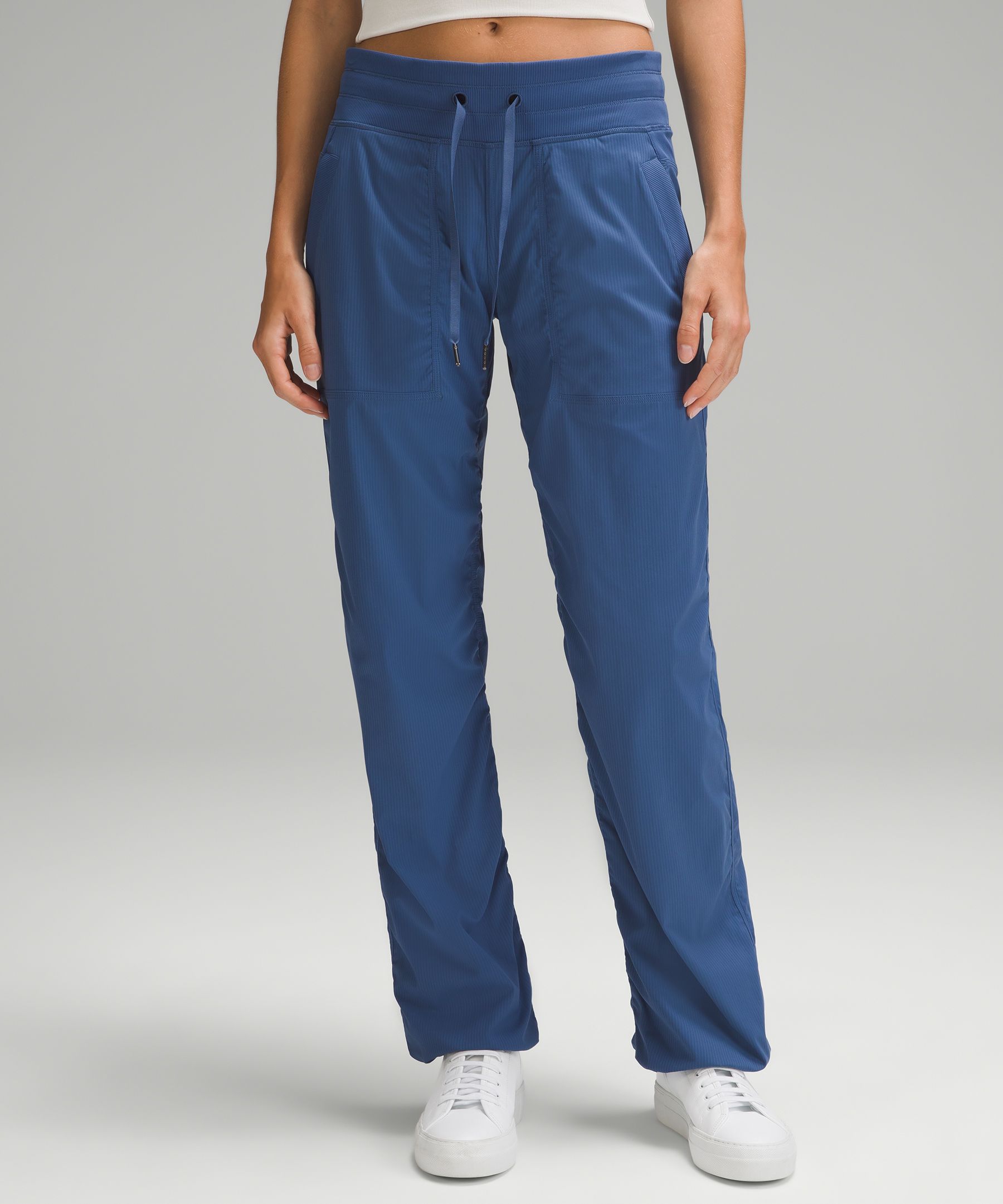 Lululemon Dance Studio Mid-Rise Pant - Soft Denim - lulu fanatics