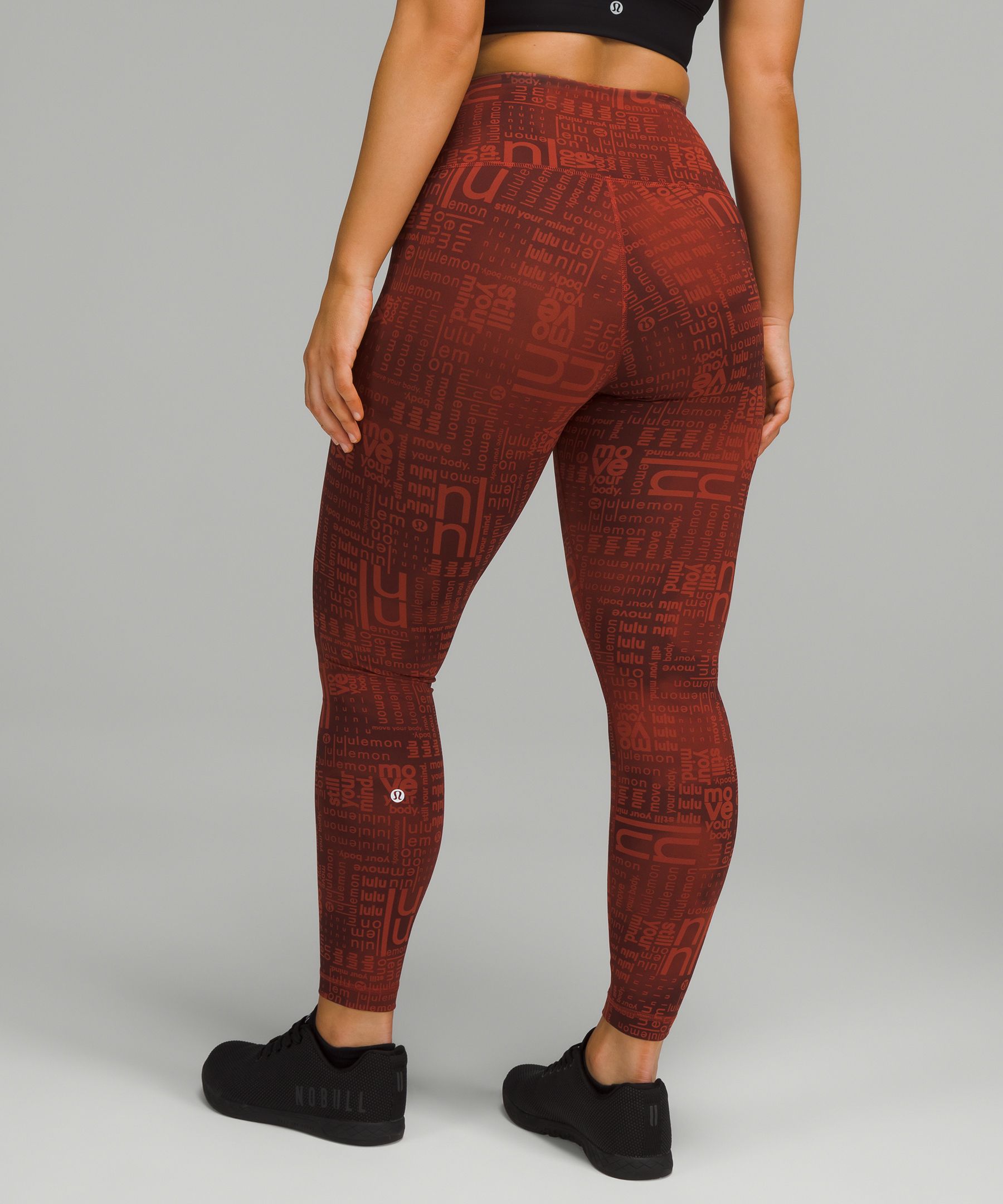 Lululemon Wunder Train High-Rise Tight 25 - Date Brown - lulu