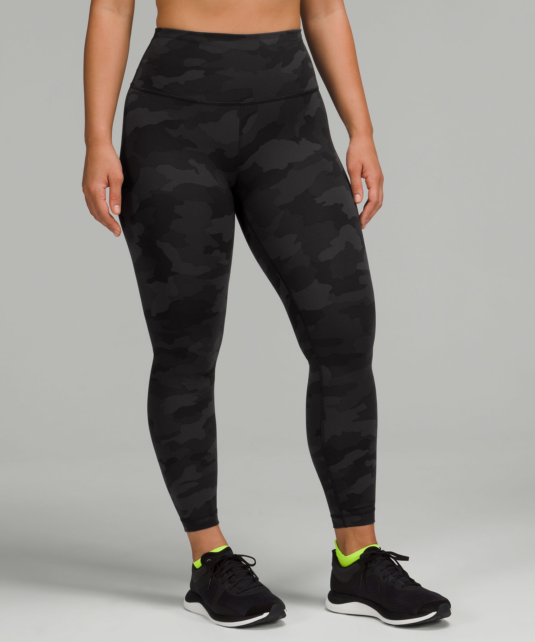 Lululemon black gray camo workout pants size 14 – My Girlfriend's Wardrobe  LLC