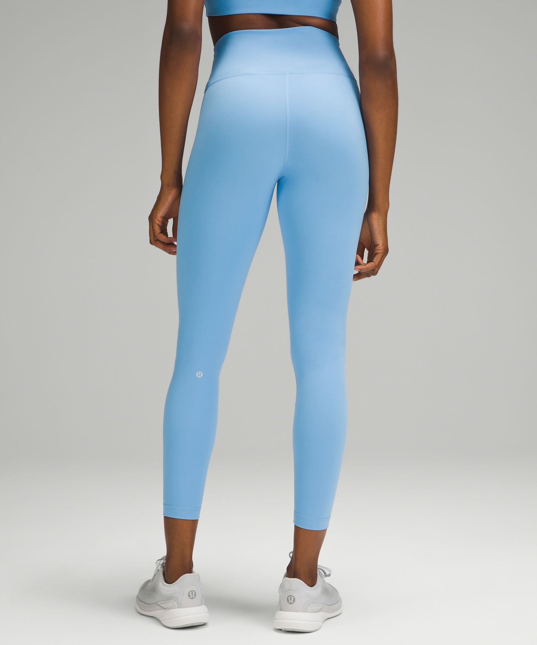 Light blue lulu lemon align leggings