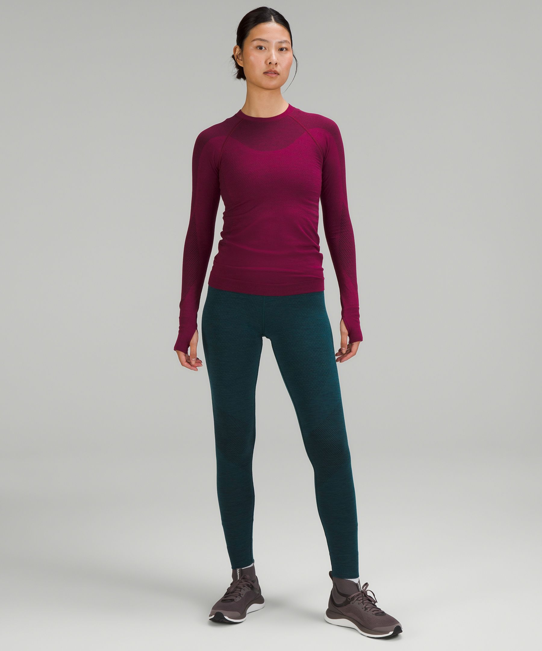 SQUATPROOF LONG SLEEVE ACTION SEAMLESS LONG SLEEVE - Long sleeved