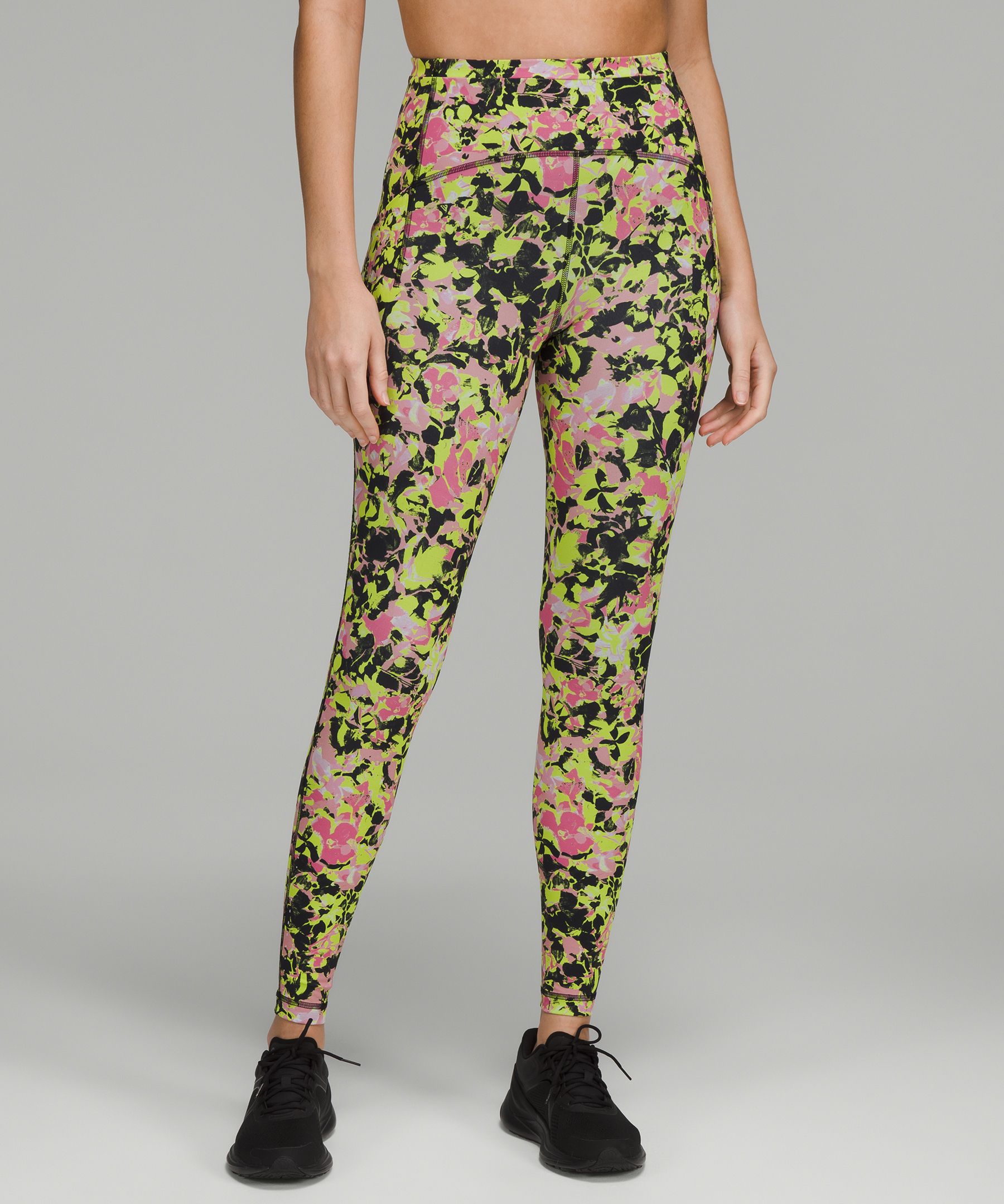 Lululemon Swift Speed High-rise Leggings 28 Neon Wash | ModeSens