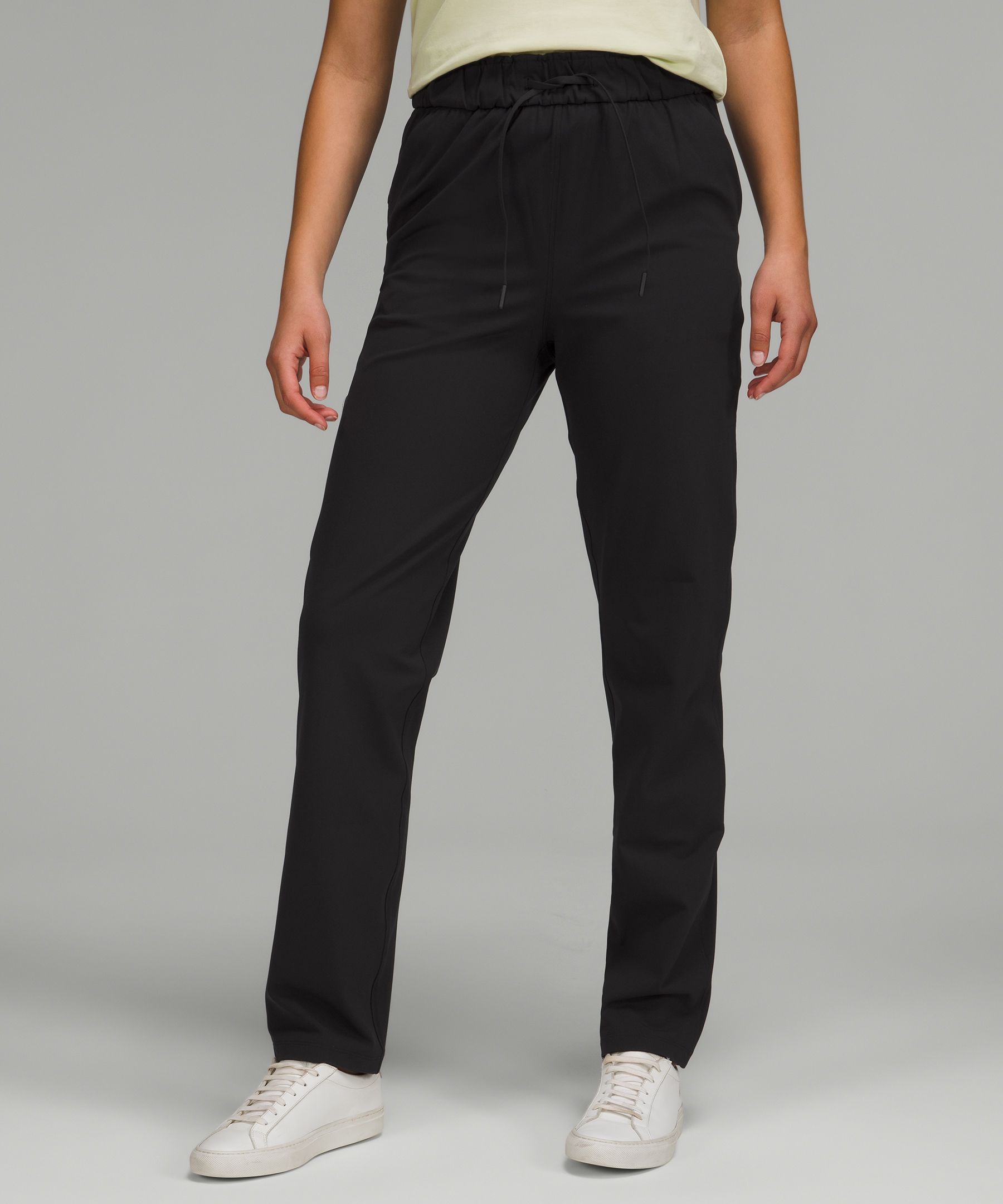 Stretch High-Rise Full Length Pant