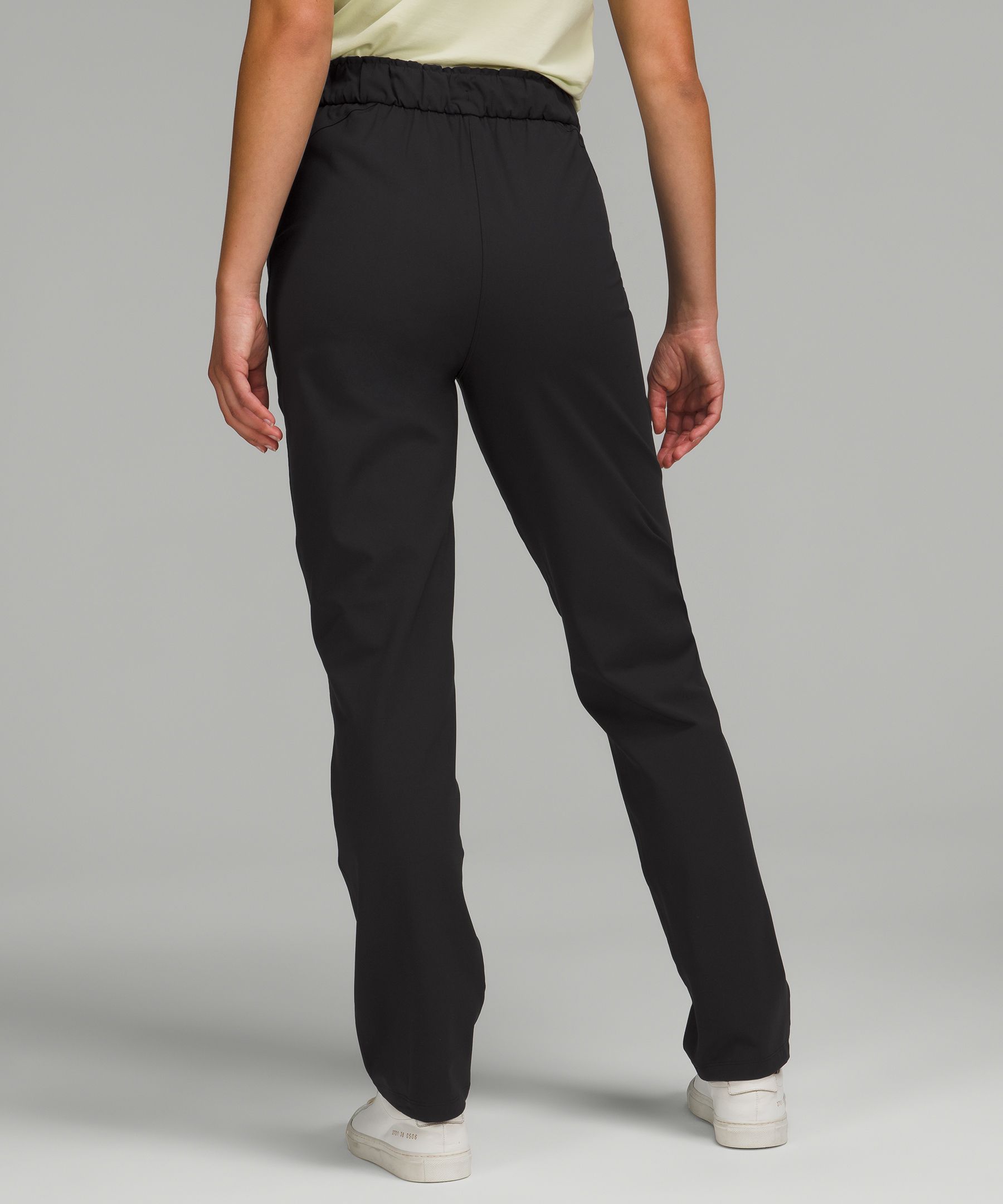 Stretch High-Rise Full Length Pant, Women's Trousers