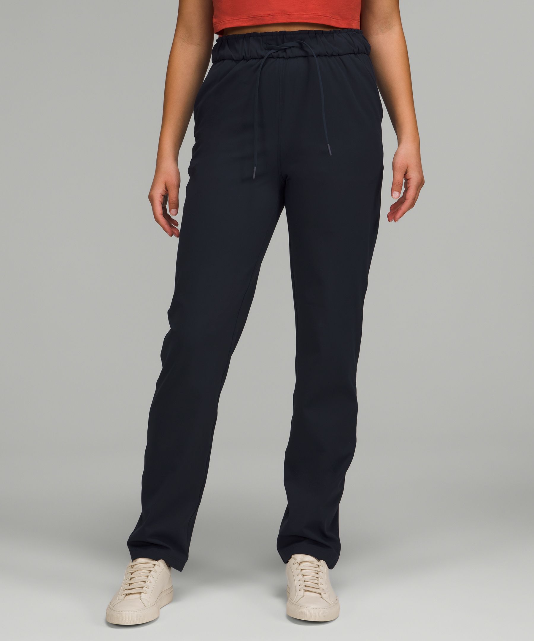 Lululemon Rise and Flow Pant (Full-On Luxtreme) - Black - lulu