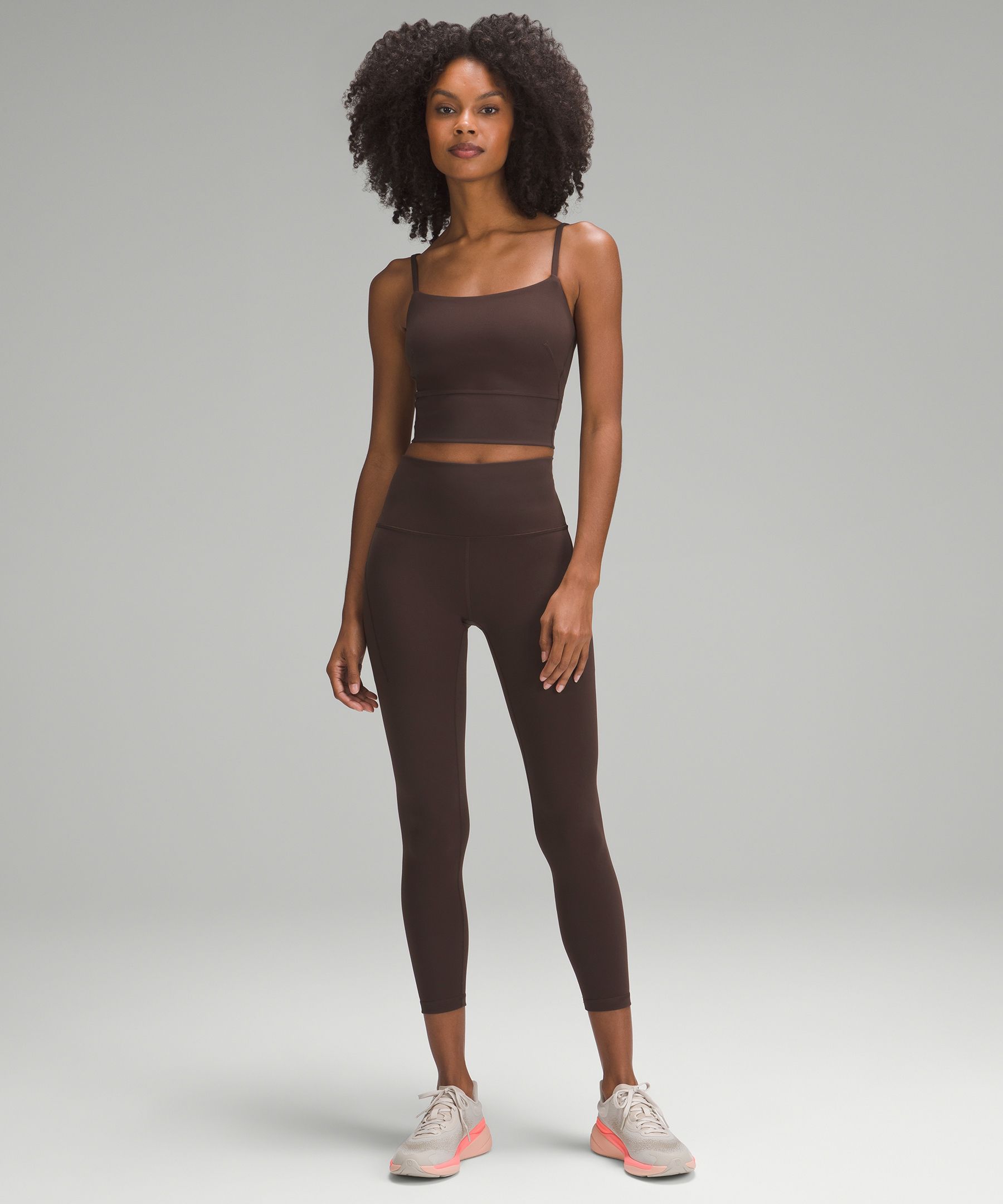 Brown shop lululemon leggings