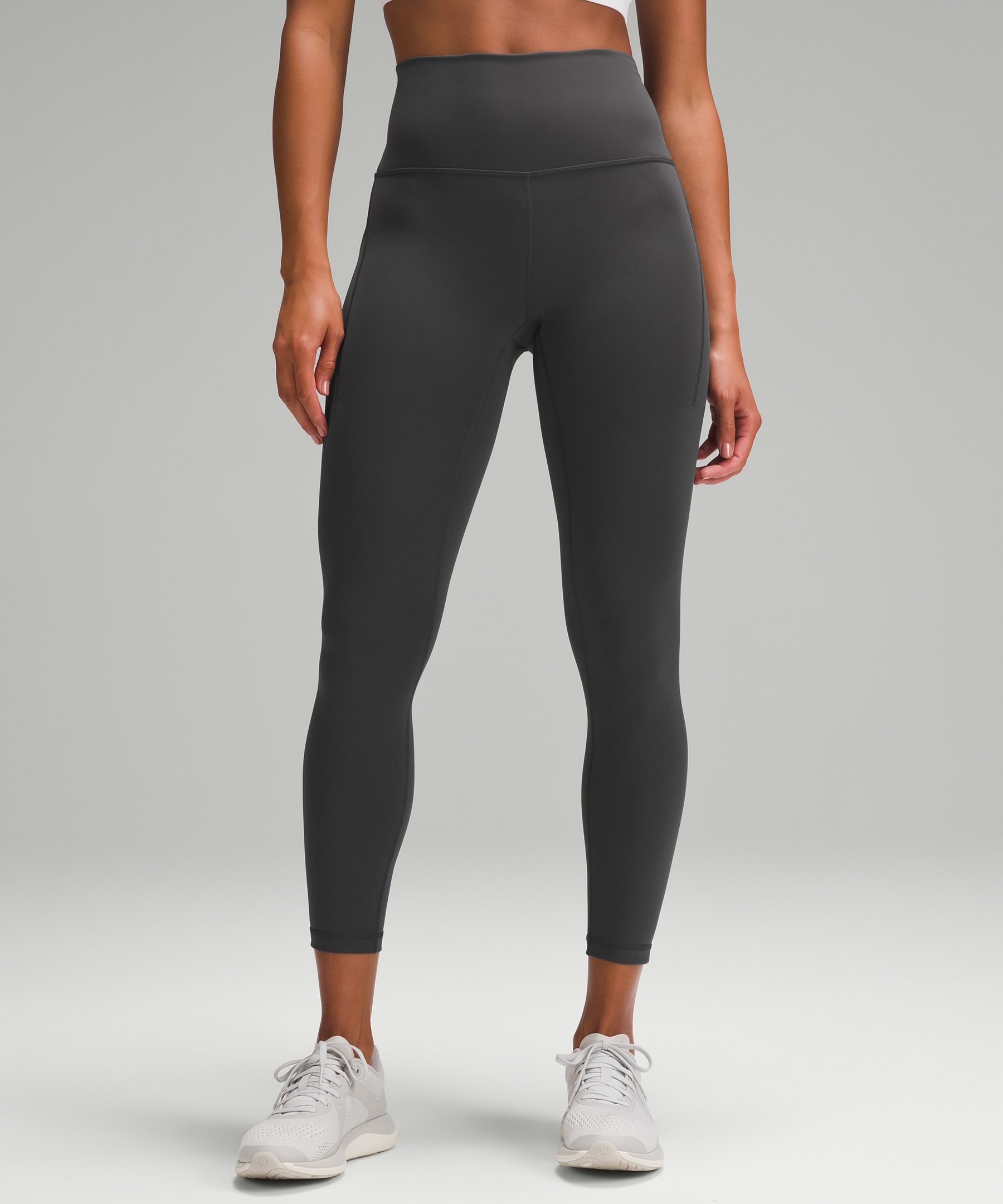 Lululemon high waisted store leggings with pockets