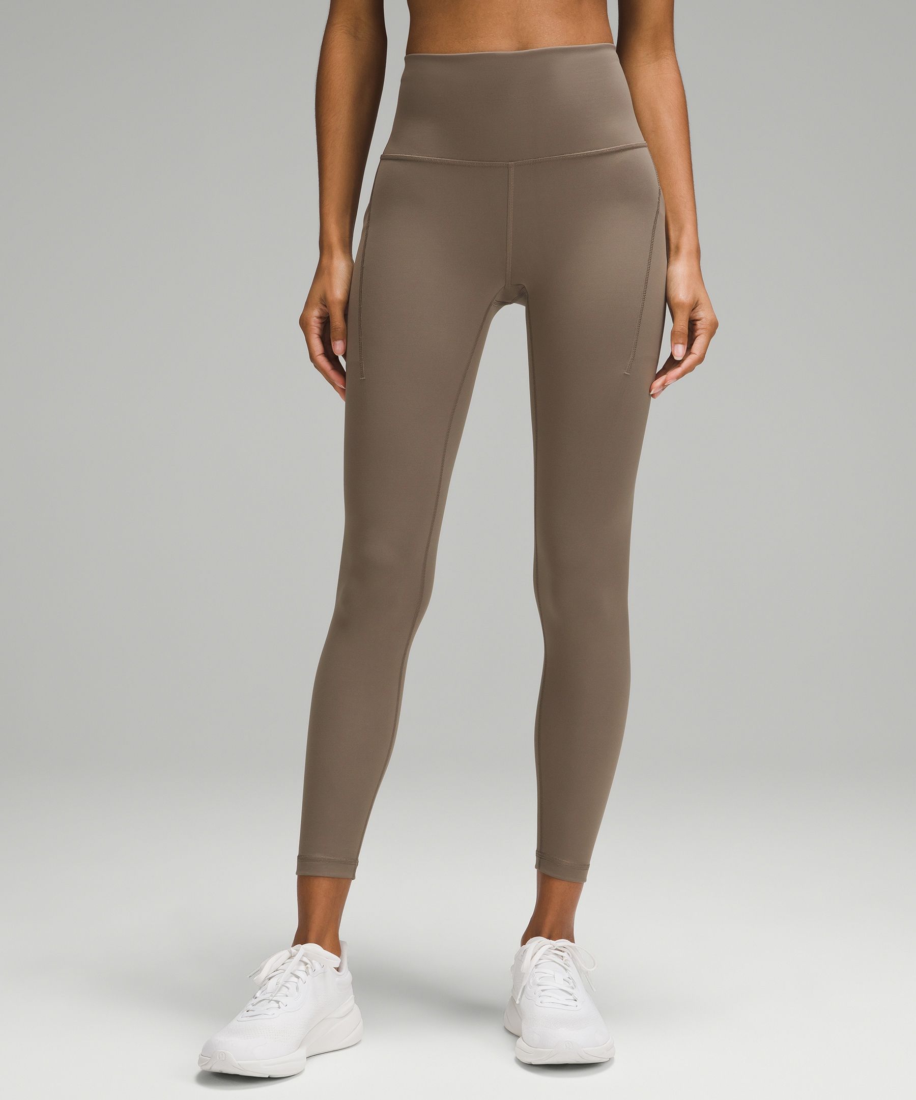 Lululemon Power Thru High Rise Tight 25 - Black - lulu fanatics