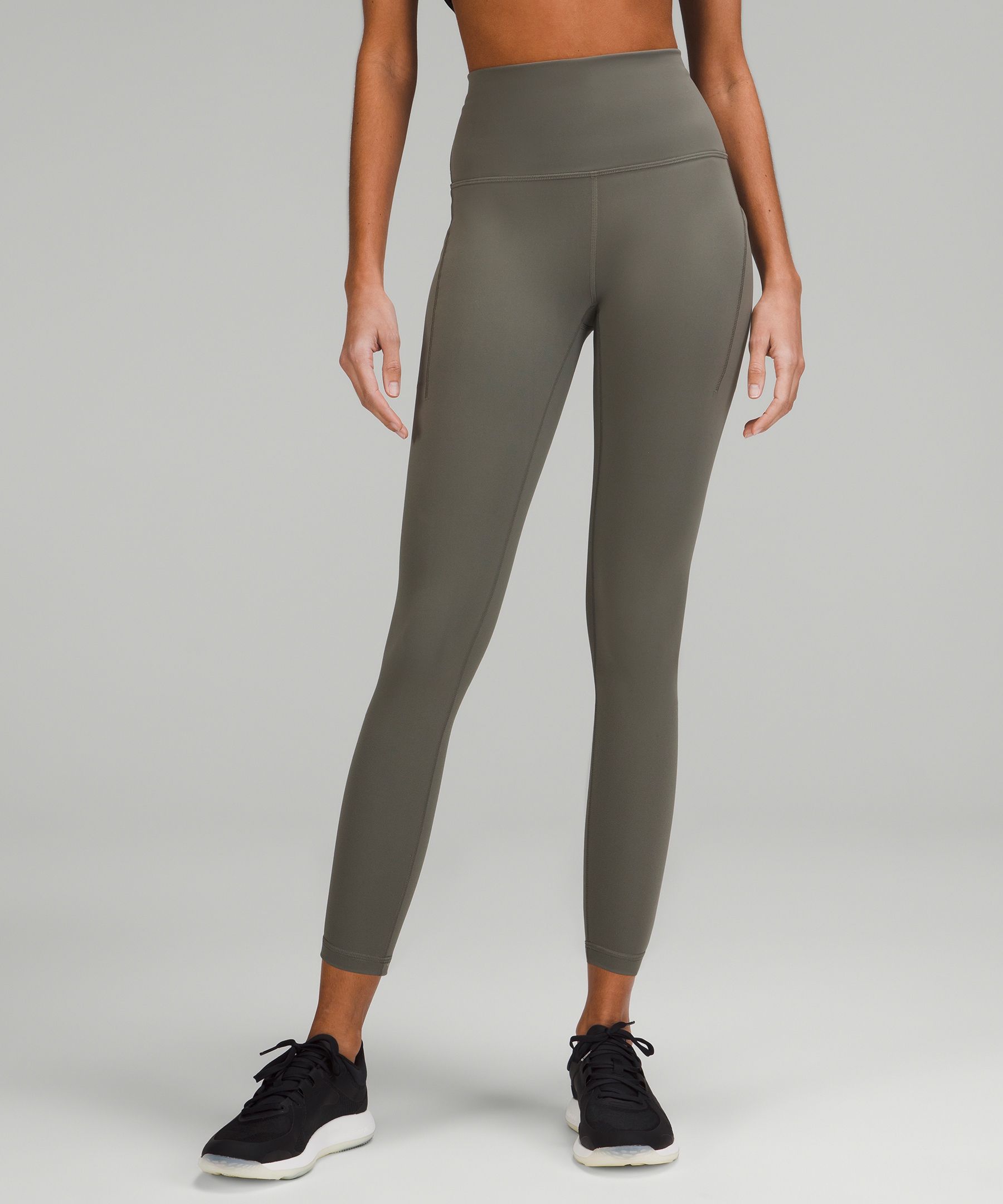 Lululemon Wunder Train High-Rise Tight 25 - Black - lulu fanatics