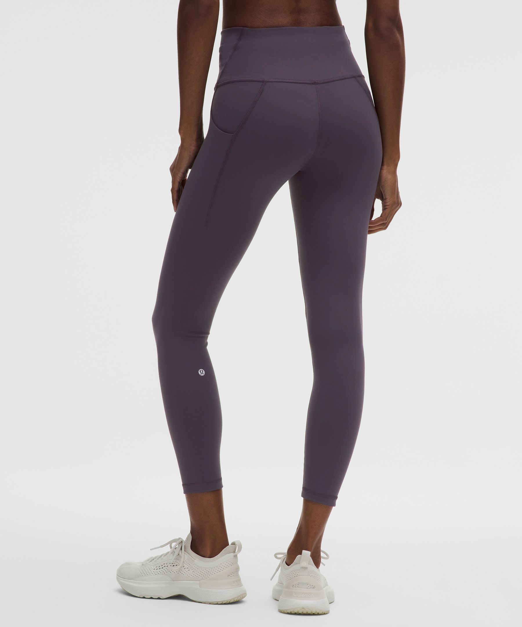 Lululemon Wunder Train High-rise Tight With Pockets 25" In Blue