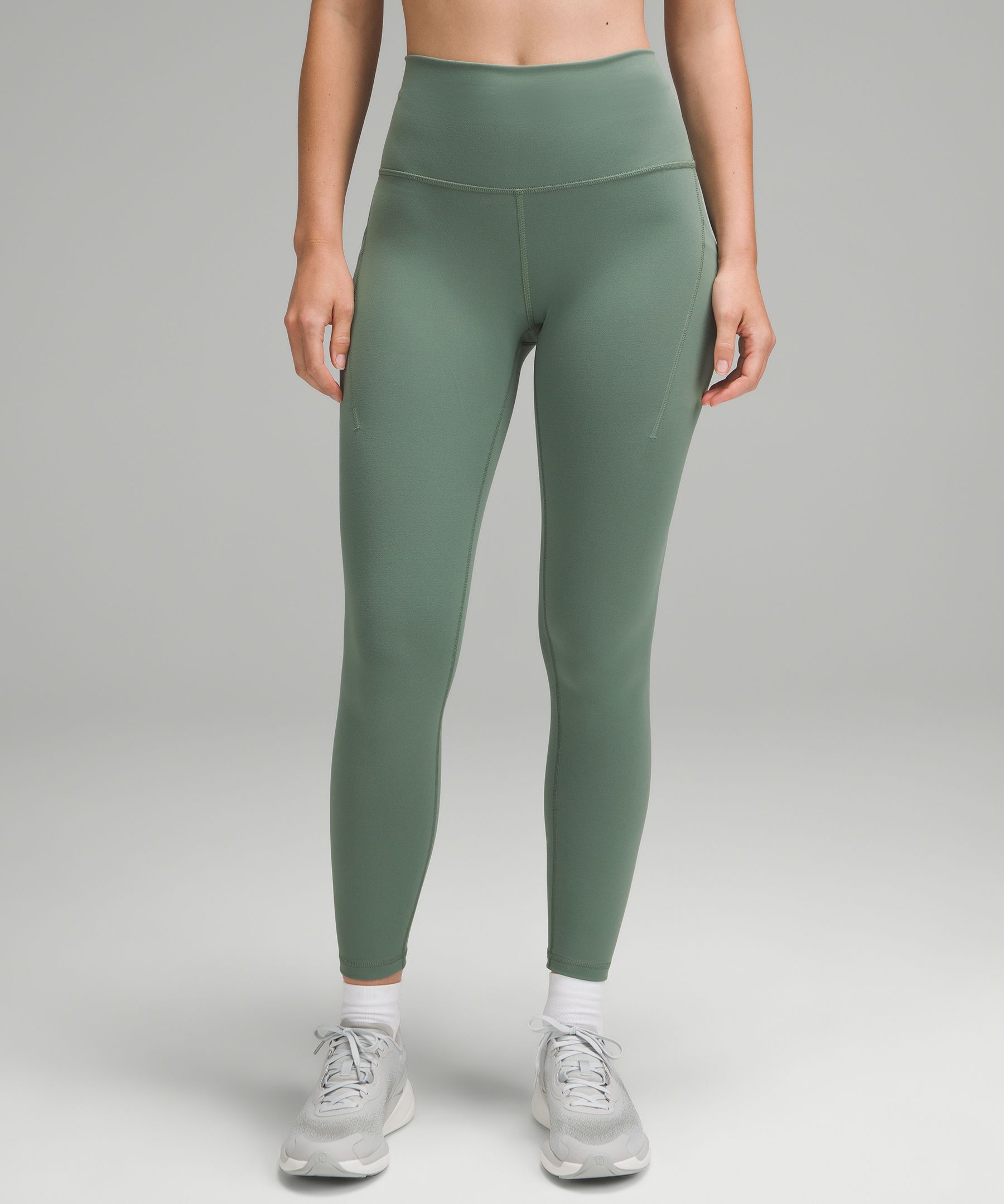 Forest green lululemon leggings hotsell