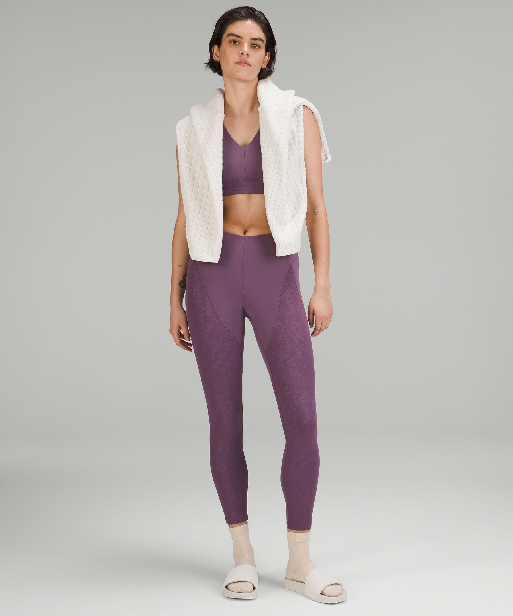 lululemon lab Embossed Nulu Yoga Tight 25