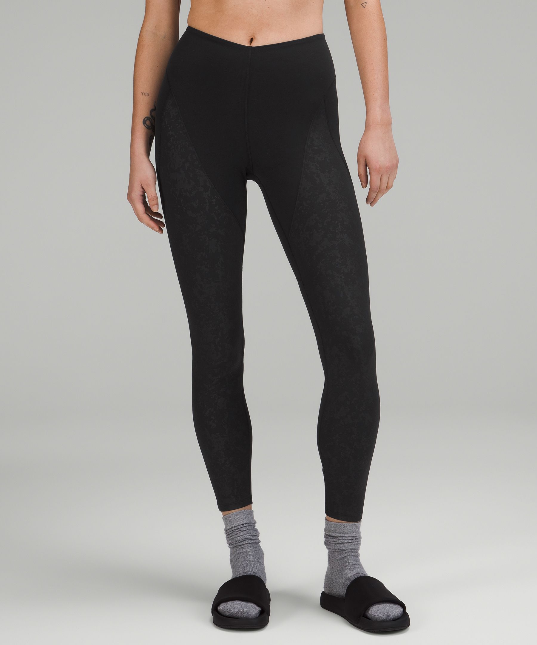 lululemon lab Embossed Nulu Yoga Tight 25" Lululemon NZ
