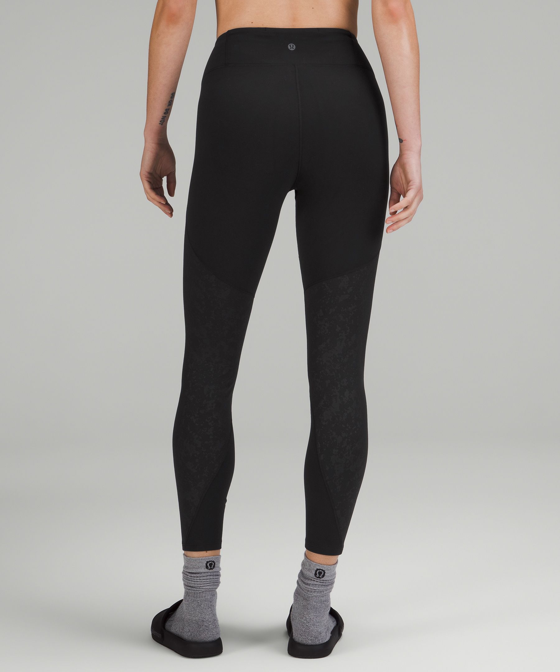 lululemon lab Embossed Nulu Yoga Tight 25" Lululemon NZ