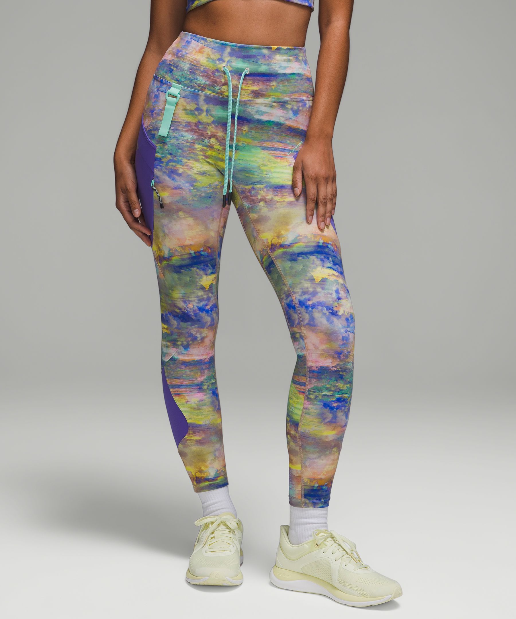 Leggings Lululemon Multicolour size 4 US in Spandex - 40949027