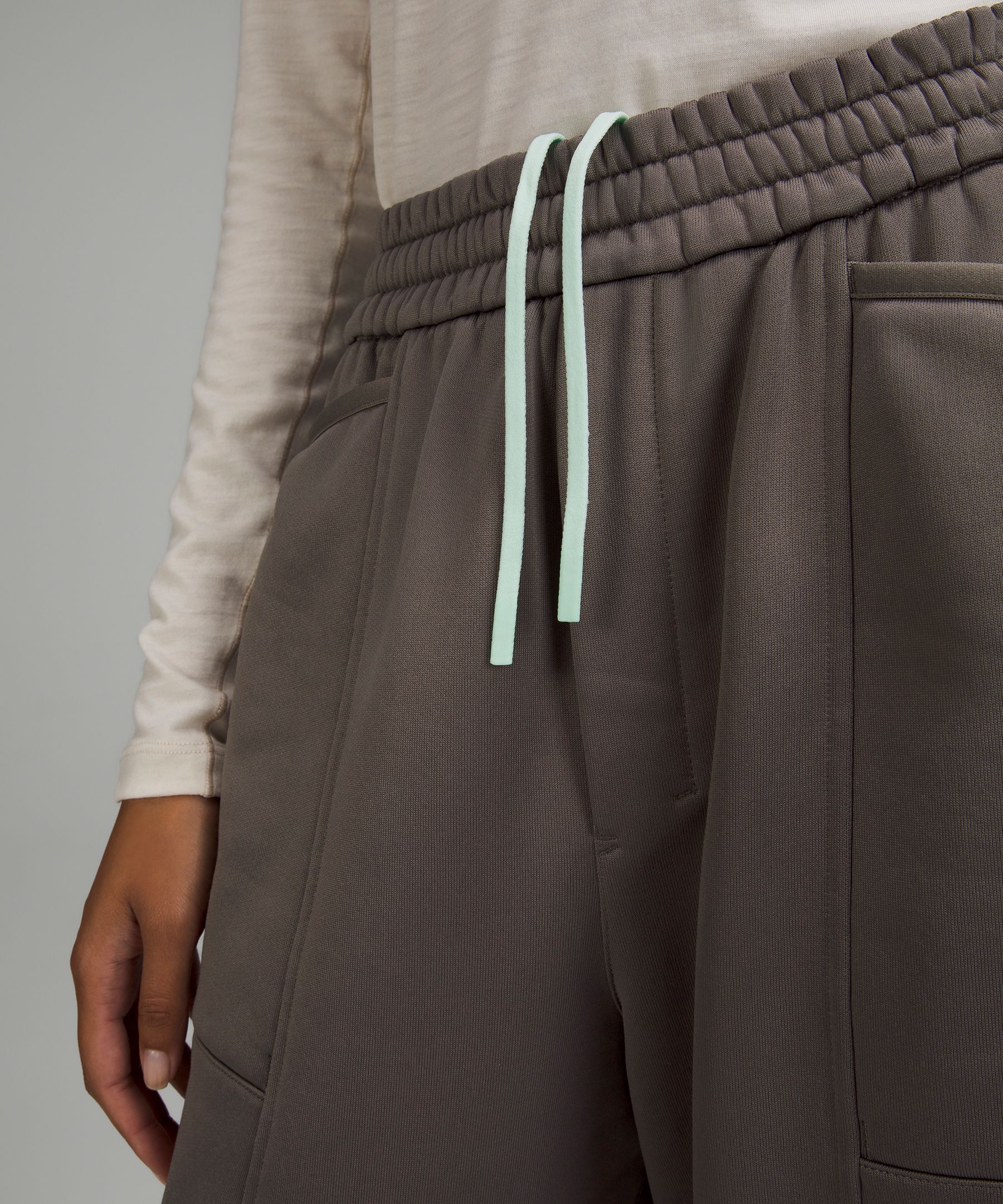 lululemon lab Barrel Leg Fleece Track Pant | Lululemon HK