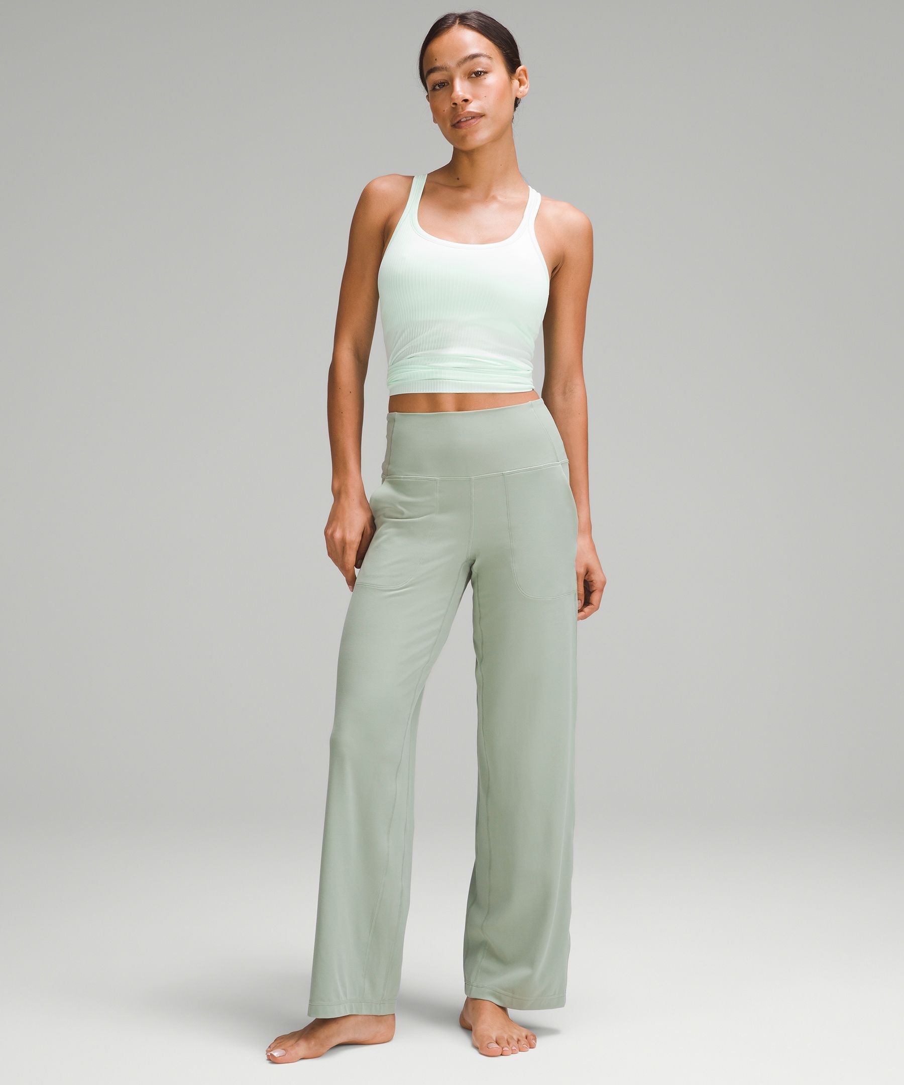 yall already know i live for these align wide length pants #lululemon, what is a lululemon educator