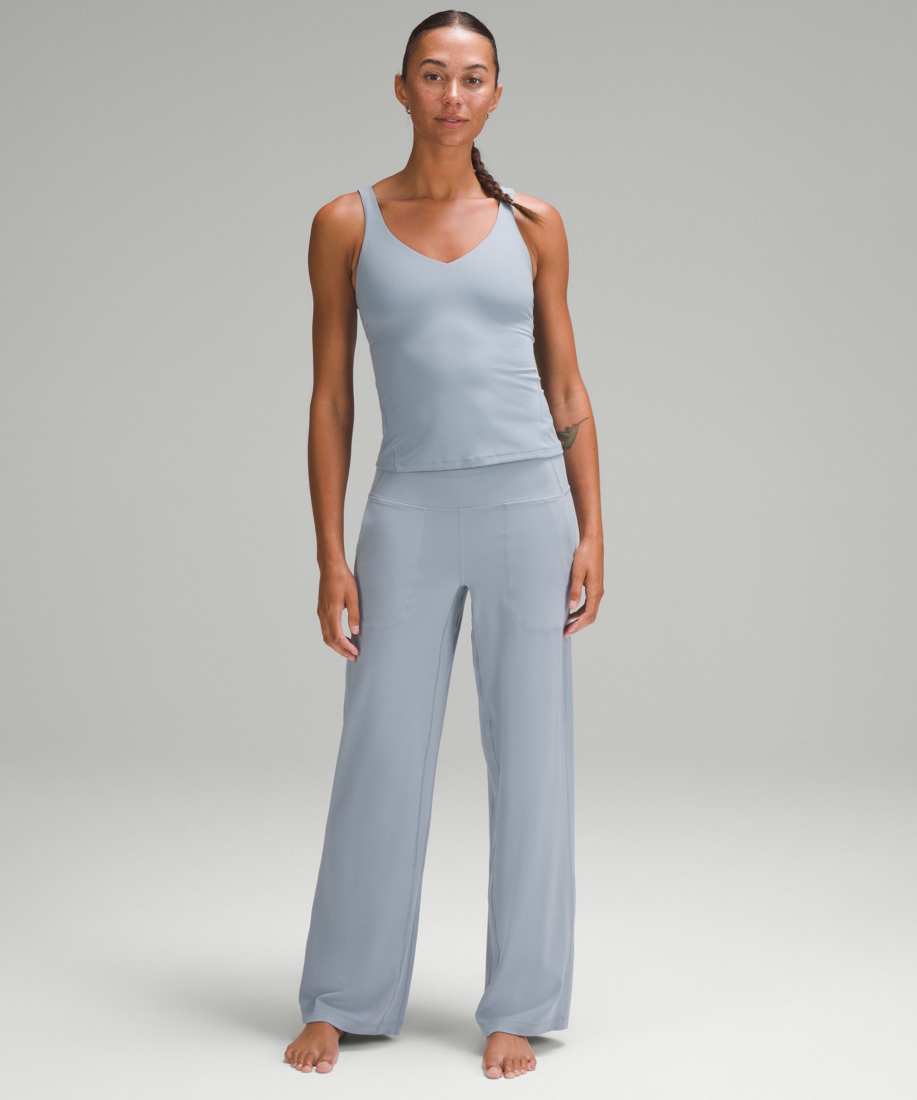 CapCut_lulu align wide leg pants