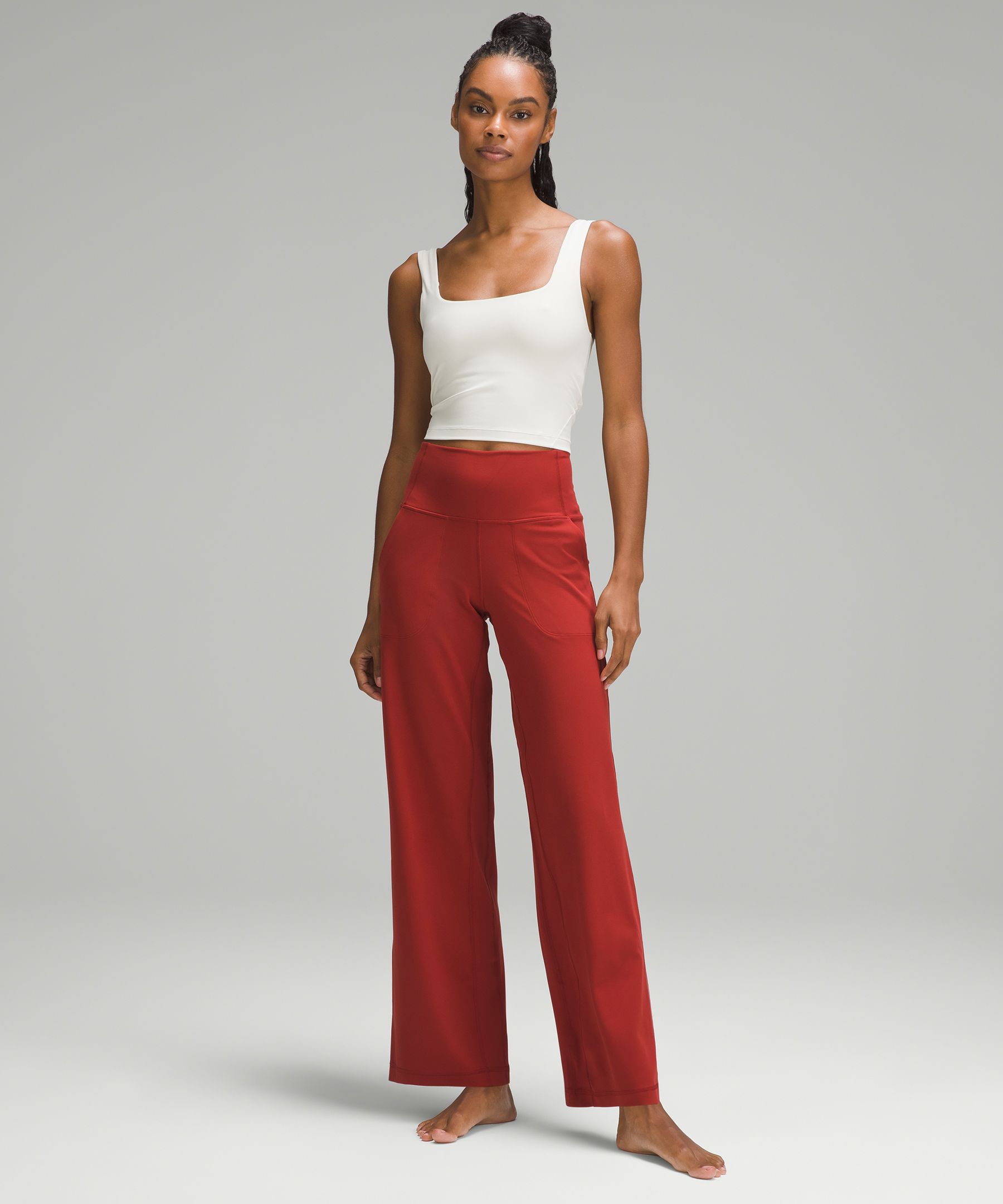 Women's Orange Pants