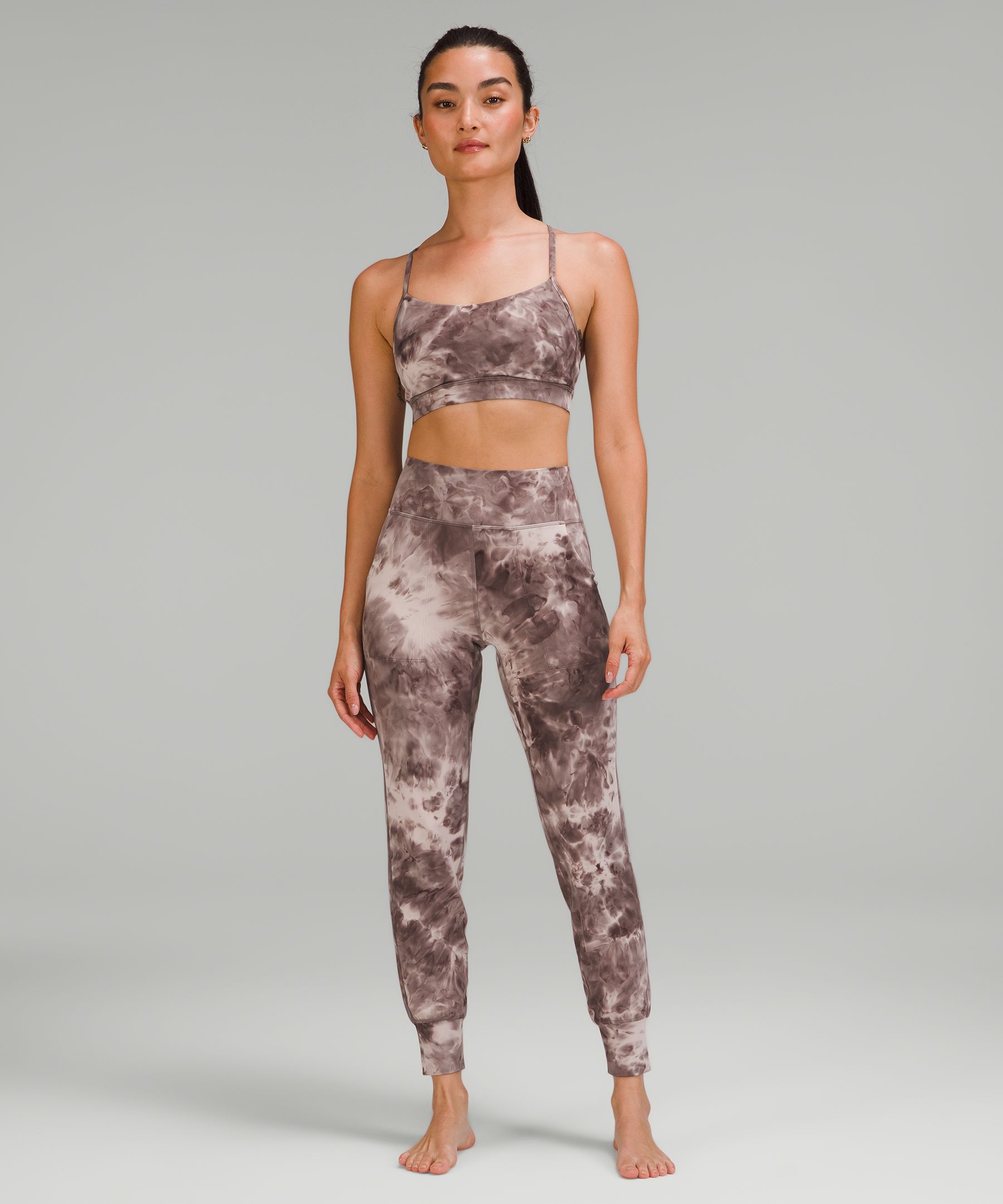 Lululemon Align High-Rise Crop 21 - Diamond Dye Mink Bery Lunar