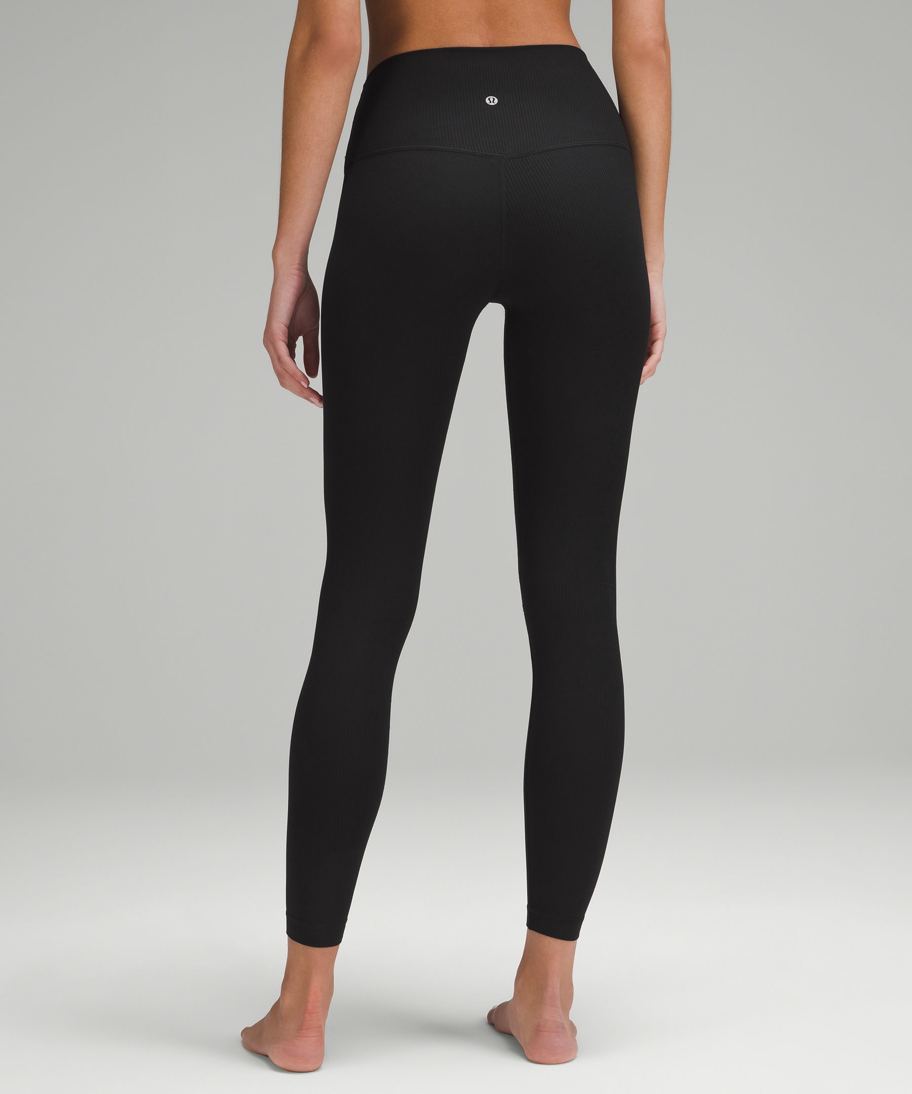 Shop Lululemon Align™ High-rise Ribbed Leggings 28"