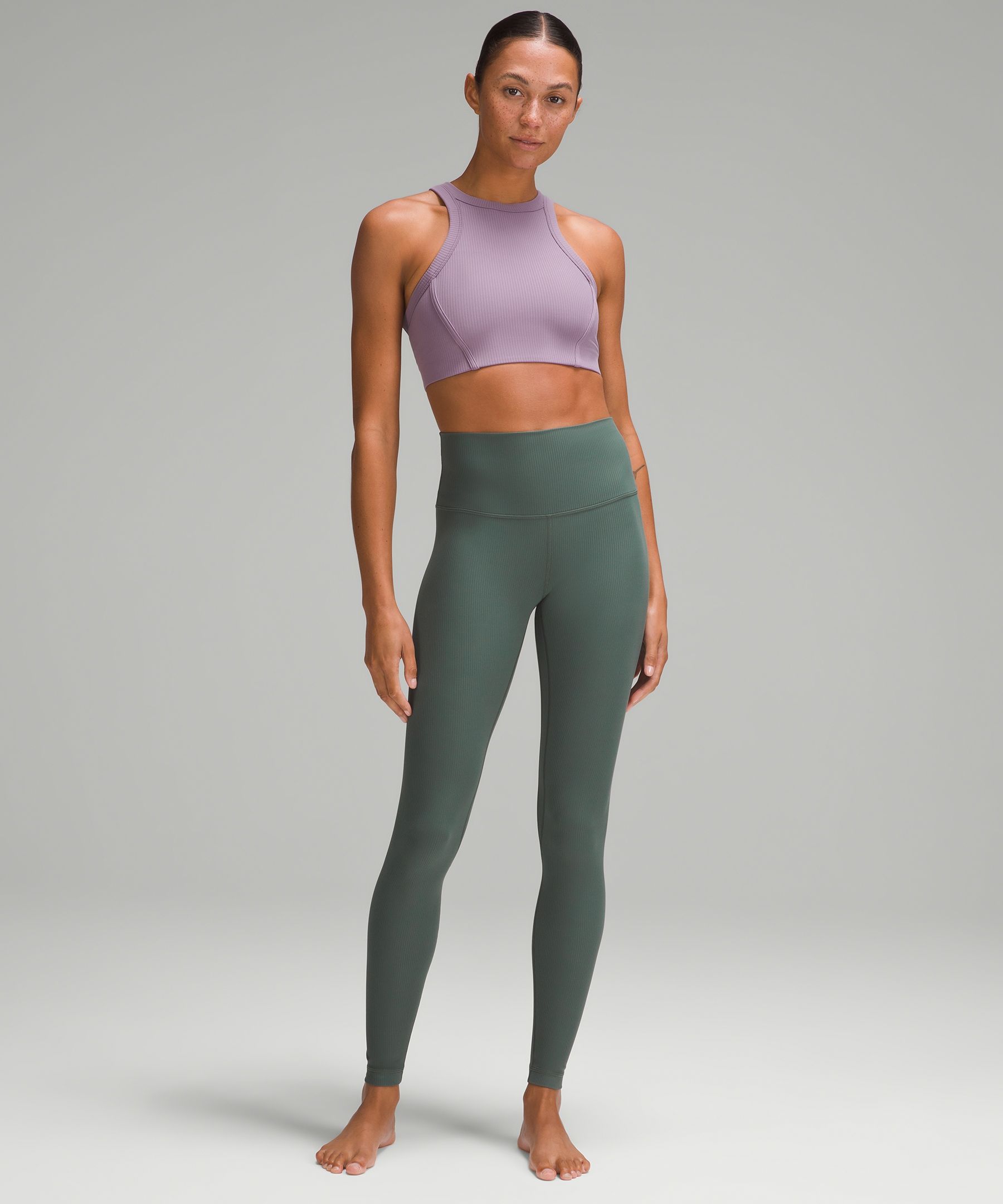 lululemon athletica, Pants & Jumpsuits, Tlf Tempo Ribbed High Waisted  Leggings