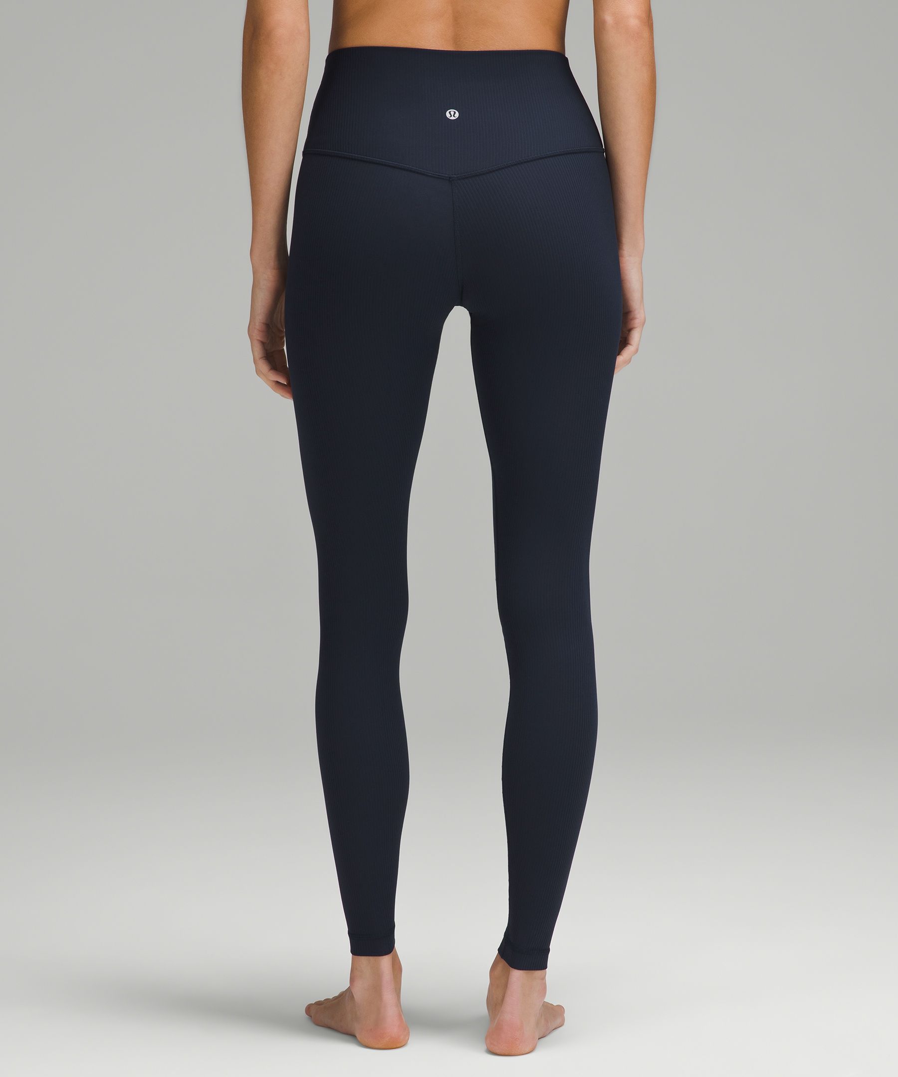 Shop Lululemon Align™ High-rise Ribbed Leggings 28"