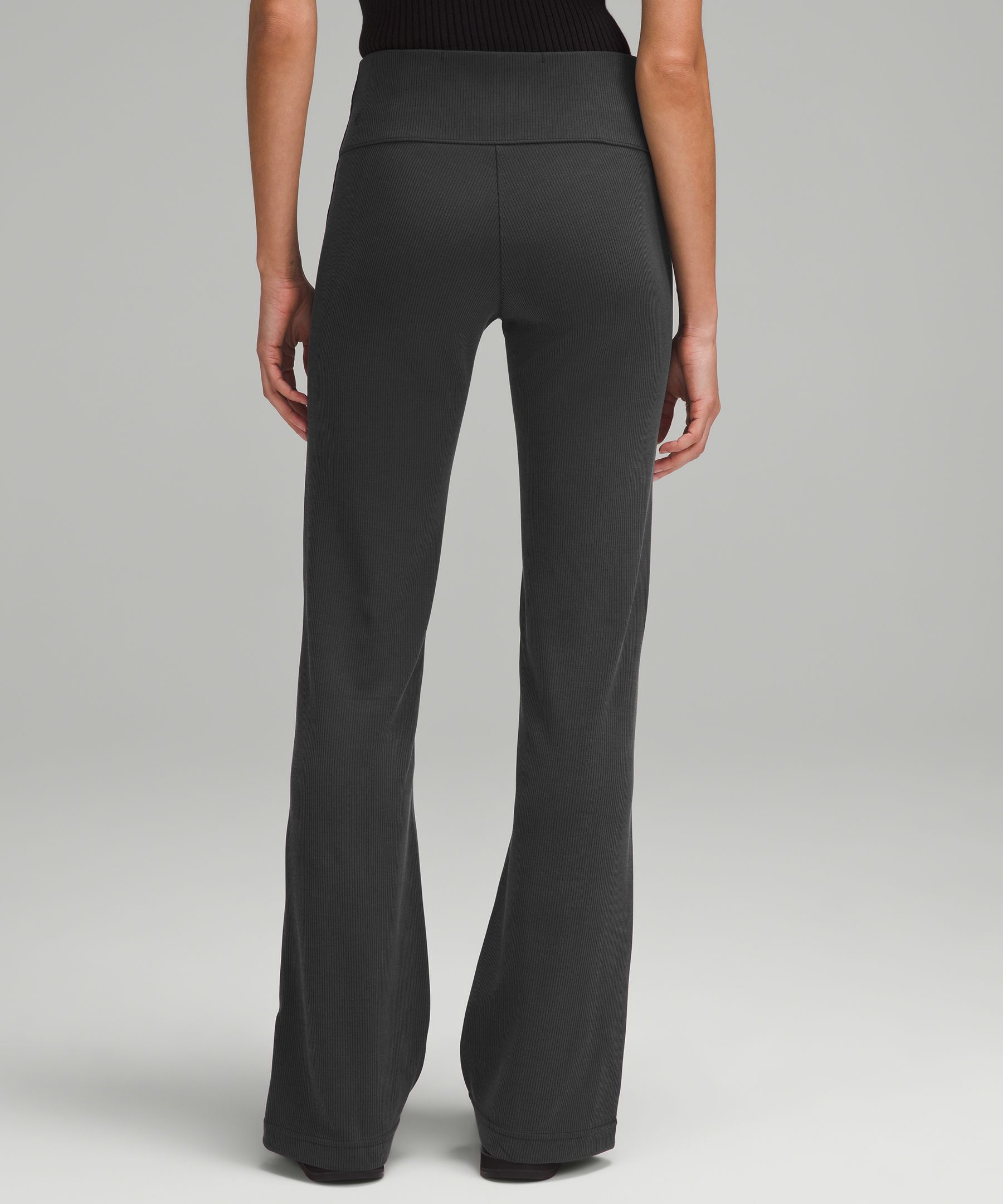 lululemon athletica, Pants & Jumpsuits, Lululemon Wide Leg Flare Stretch  Yoga Pants Leggings