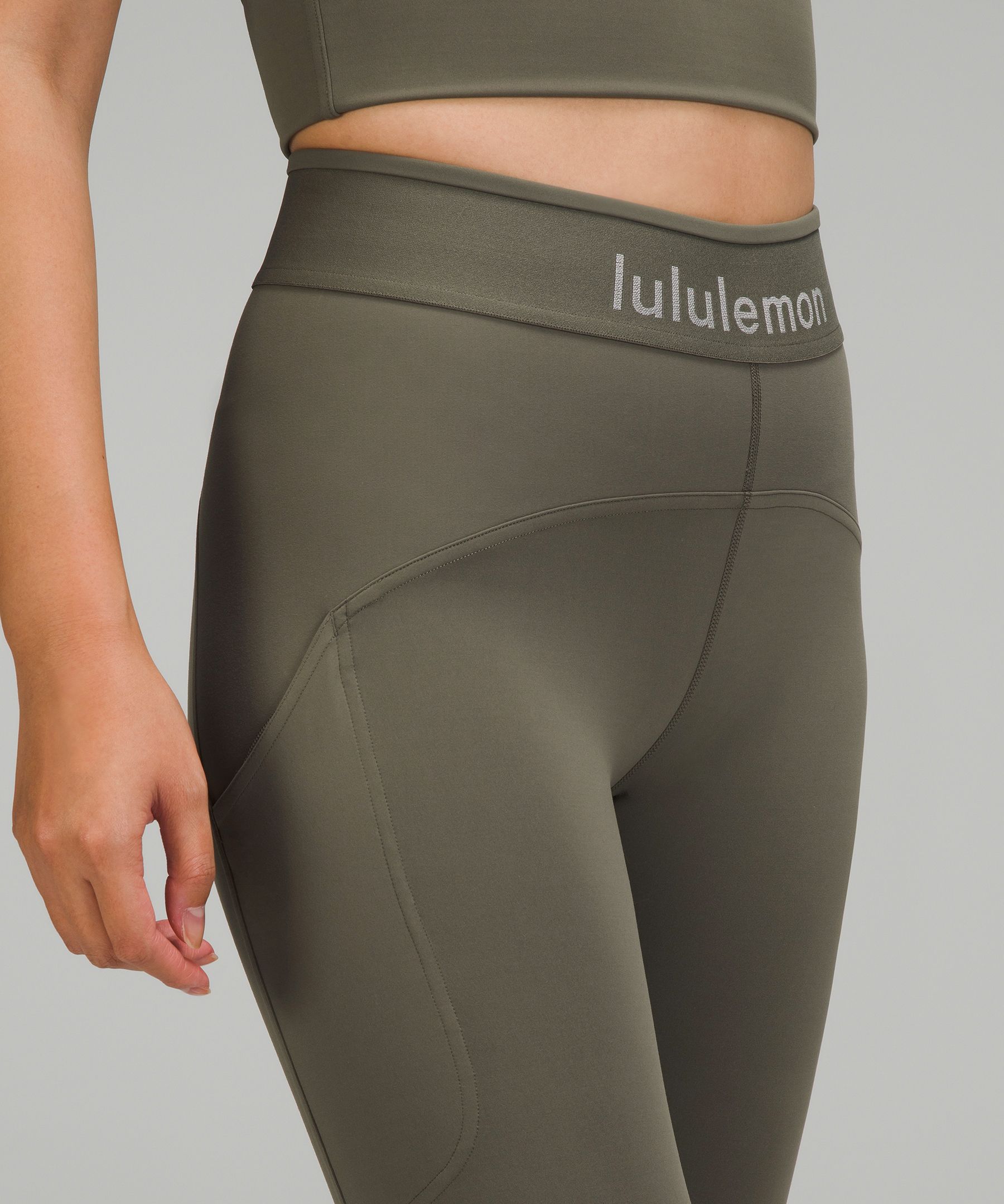 Logo Waistband Tights