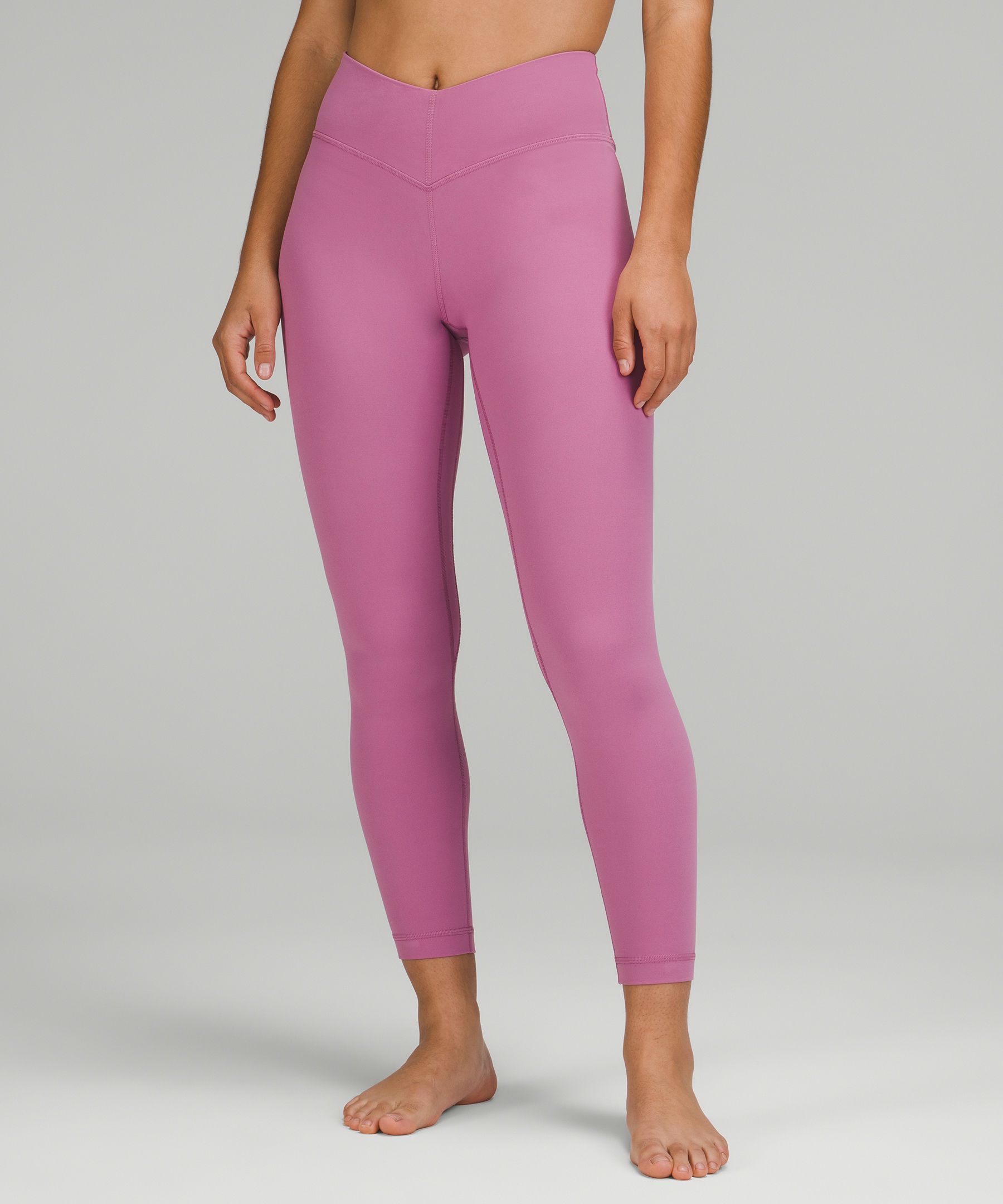 Driven Full Length Leggings in Pink