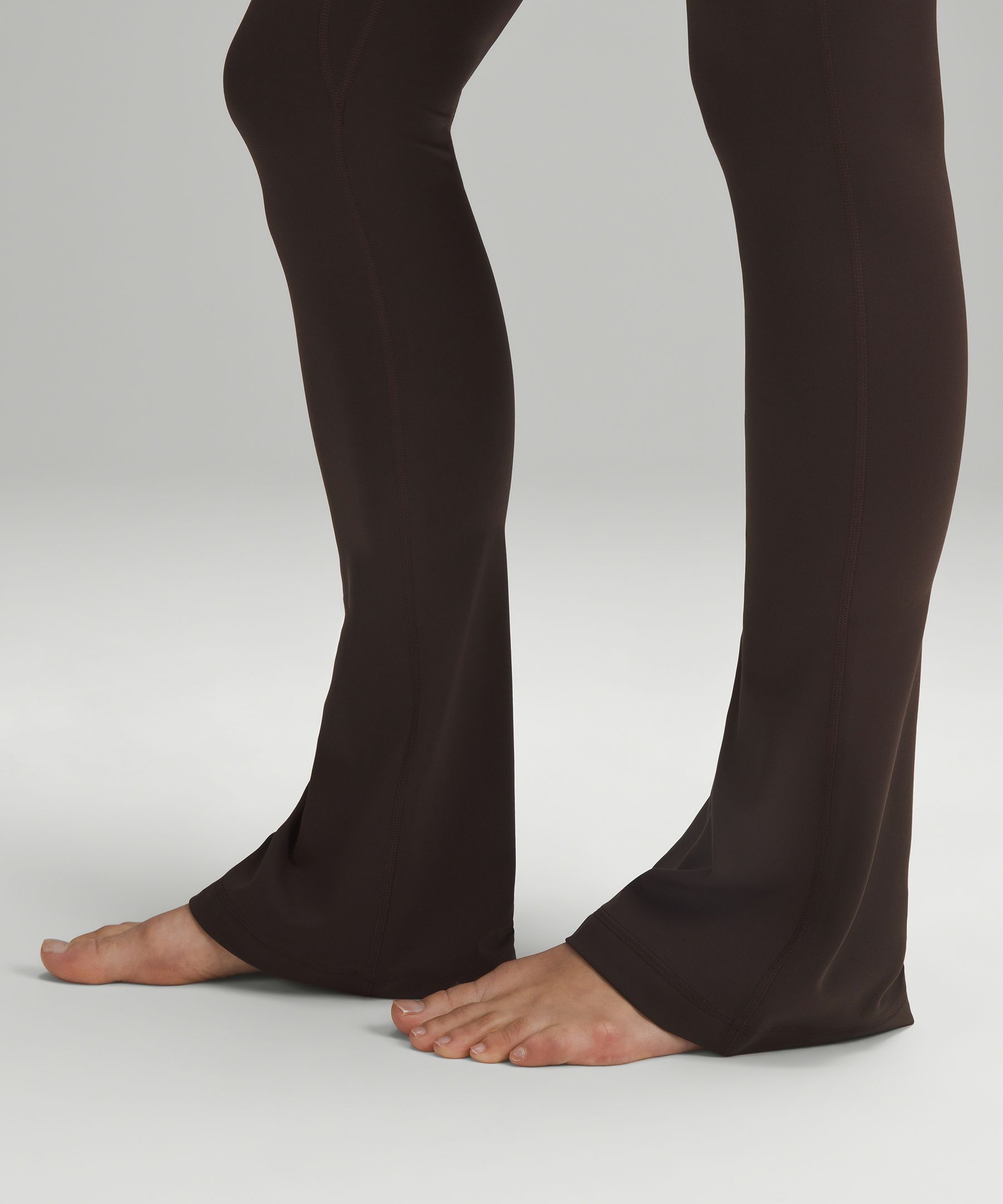 Lululemon Womens Espresso Align Flared-leg High-rise Stretch-woven Leggings