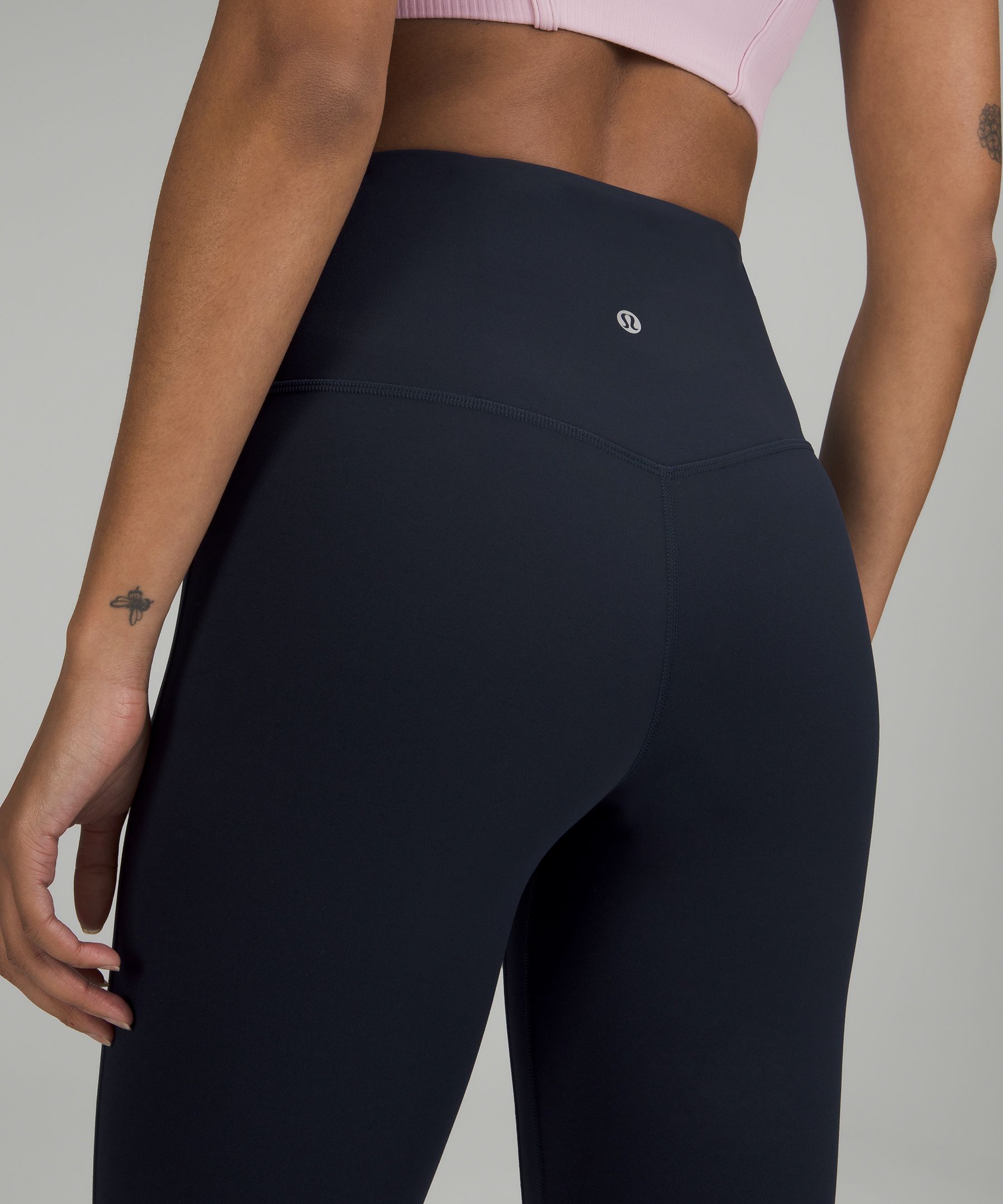 Nude Lulu Flared Yoga Pants Women's Casual Slimming Micro-Cropped Pants  High Waisted Hip Lift Running Fitness Pants - China Yoga Leggings and Flare  price