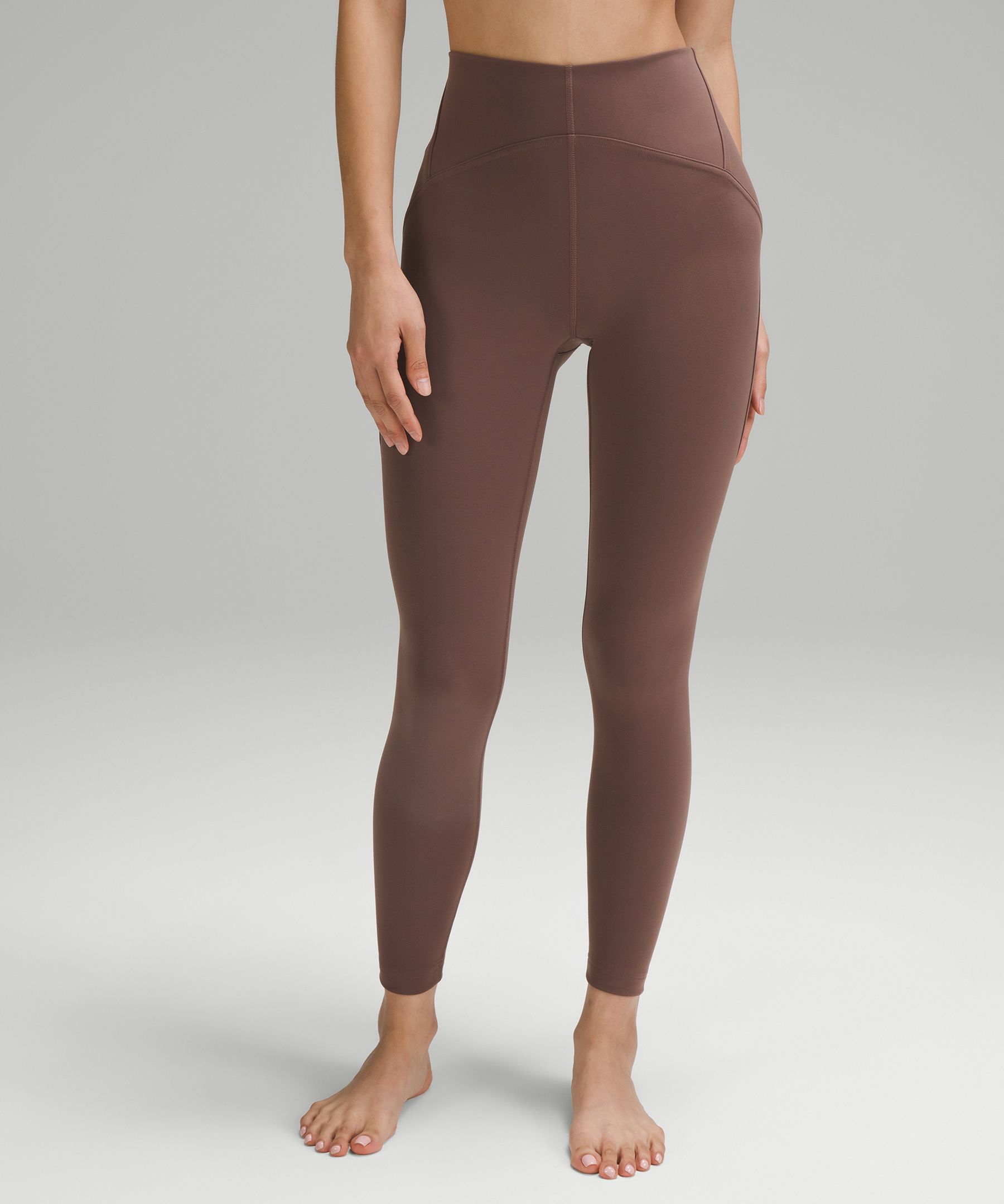 High-Rise Yoga Tight 24 *Grid Texture Asia Fit