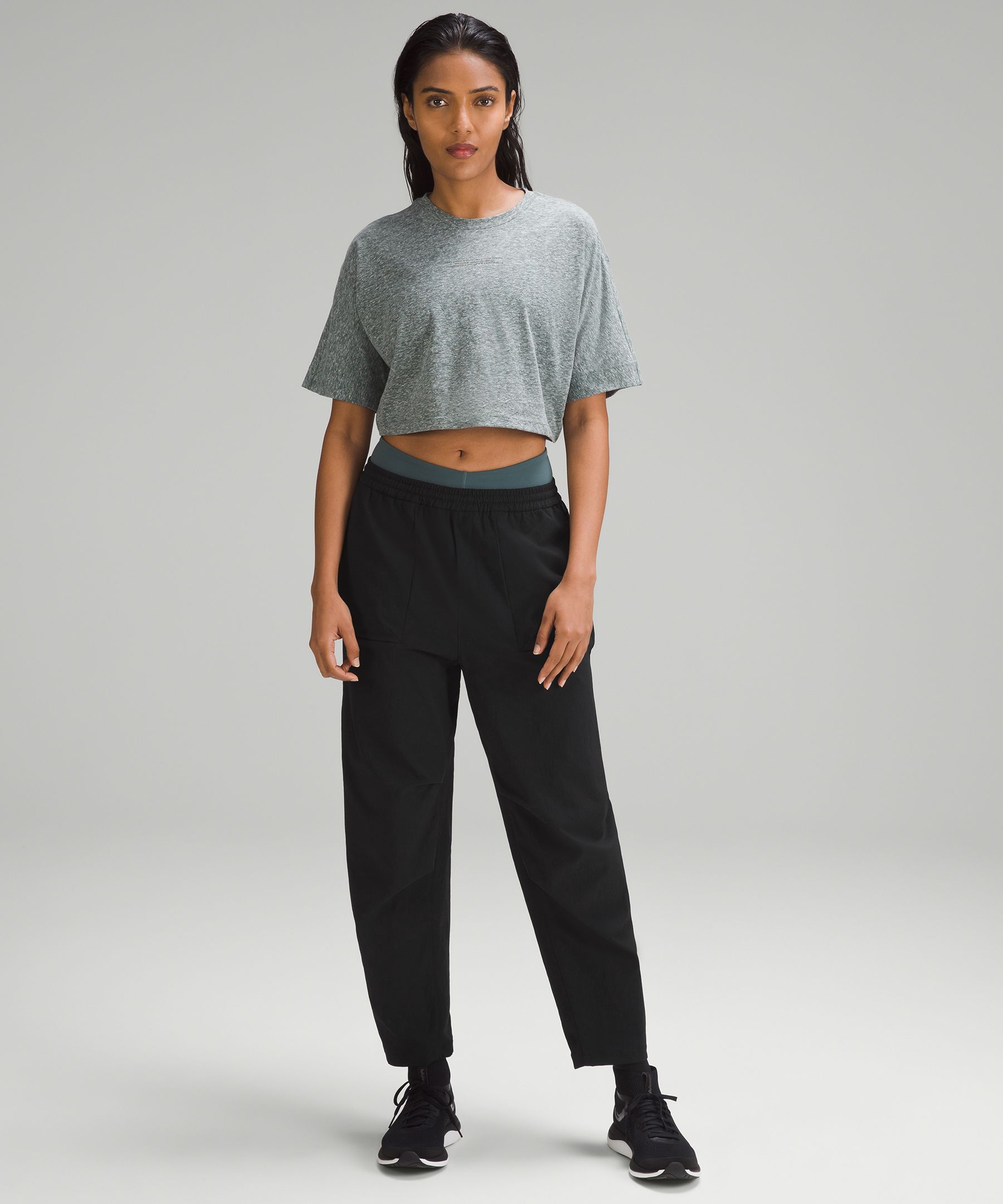 LA Gear, Closed Hem Woven Pants Girls, Closed Hem Woven Tracksuit Bottoms