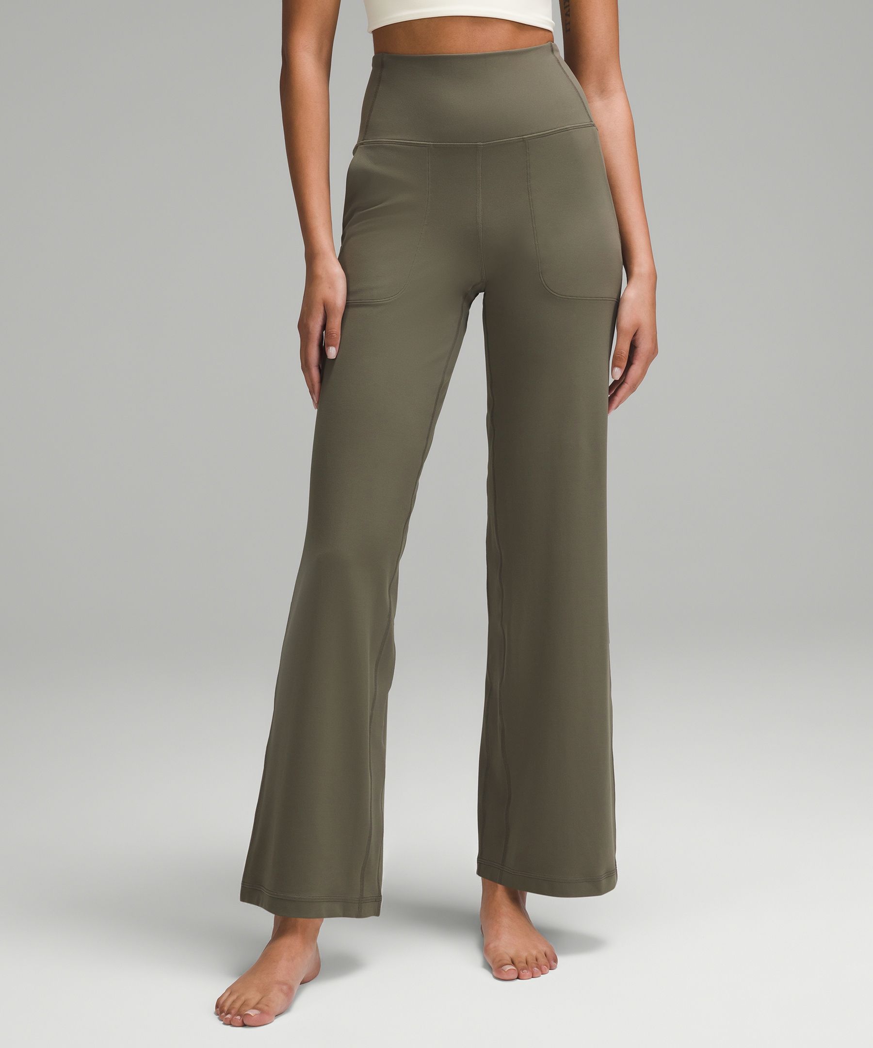 Lululemon + Align High-Rise Wide-Leg Pant Short