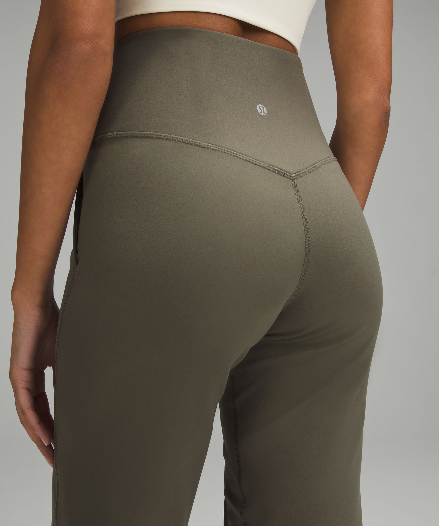 Align high rise wide leg pant, short. I think I'm late to the party but I  love them : r/lululemon