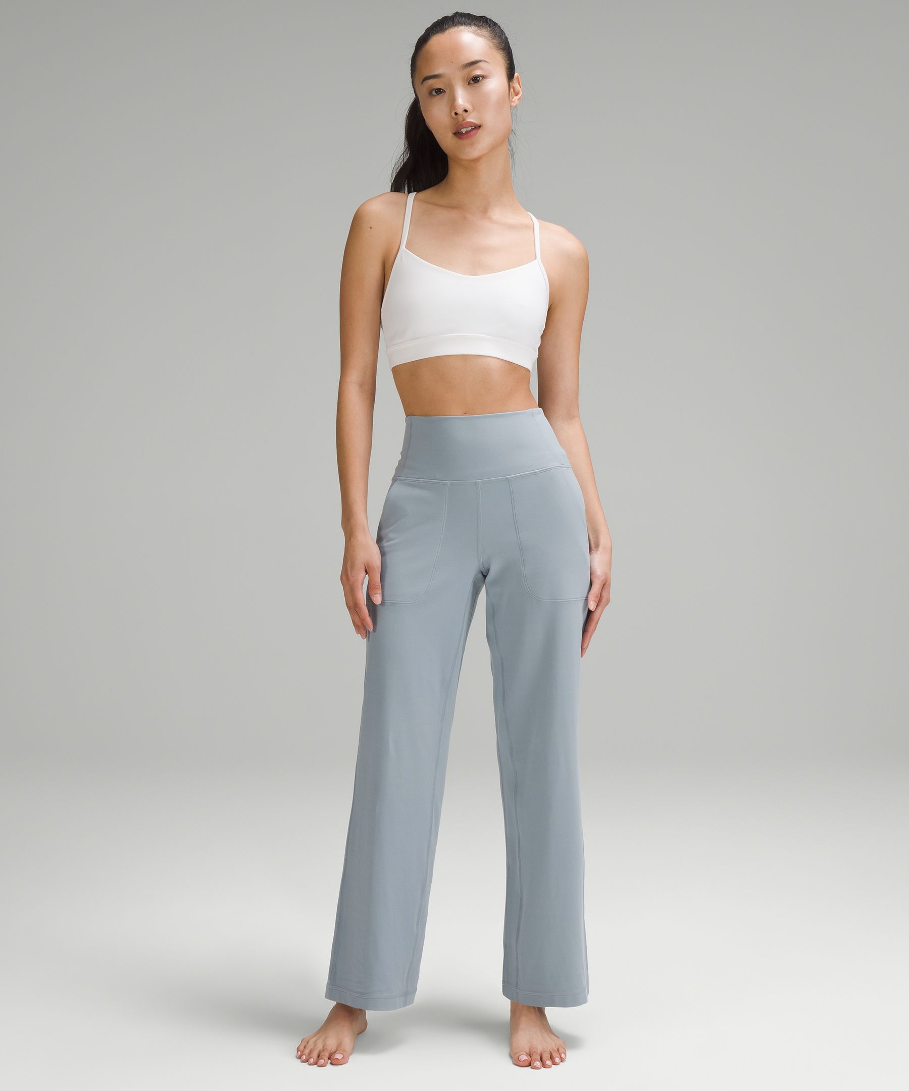 Align Wide Leg Crop, Chambray