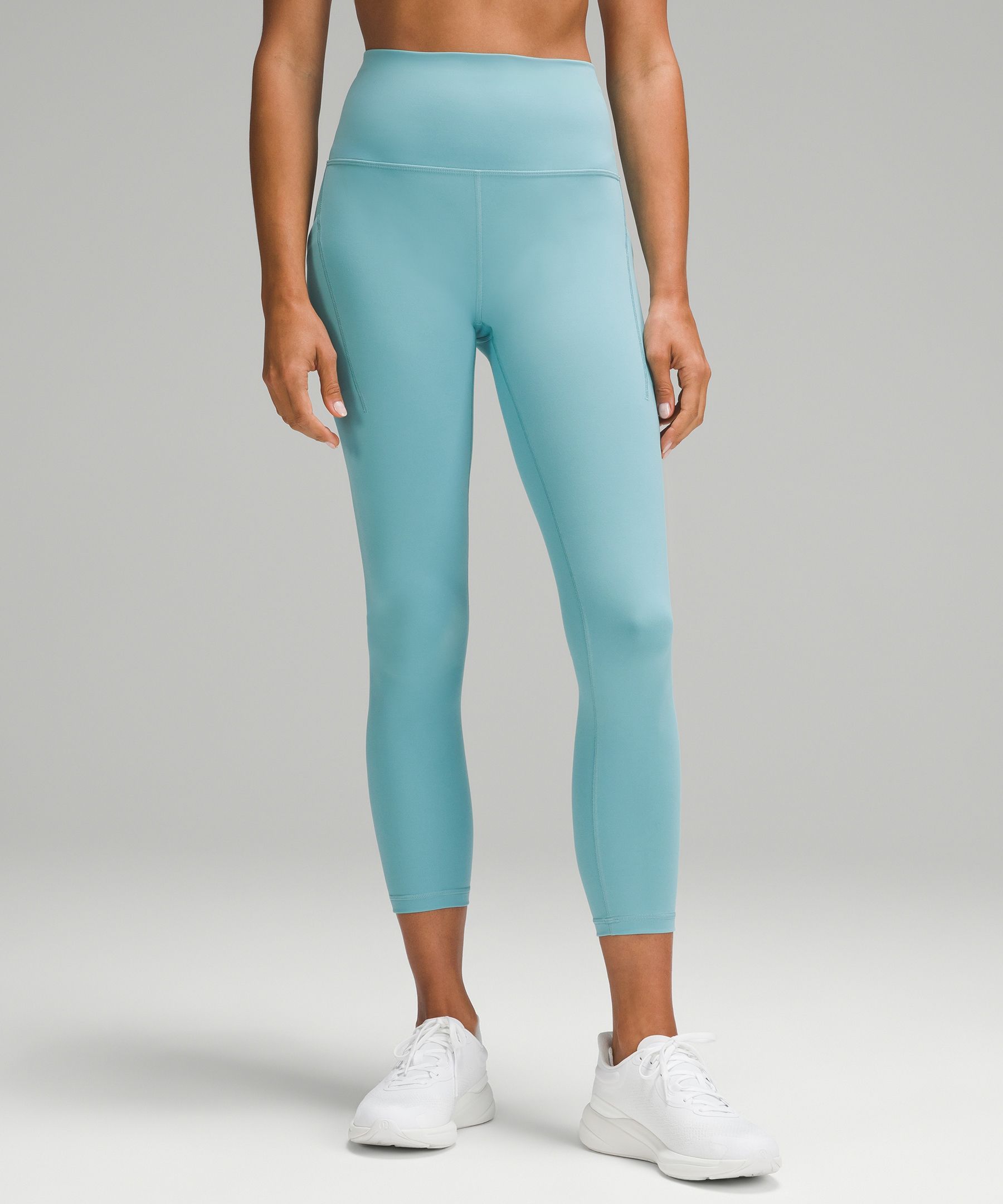 Lululemon Wunder Train HR Crop Tight - 23 with Pockets - Retail