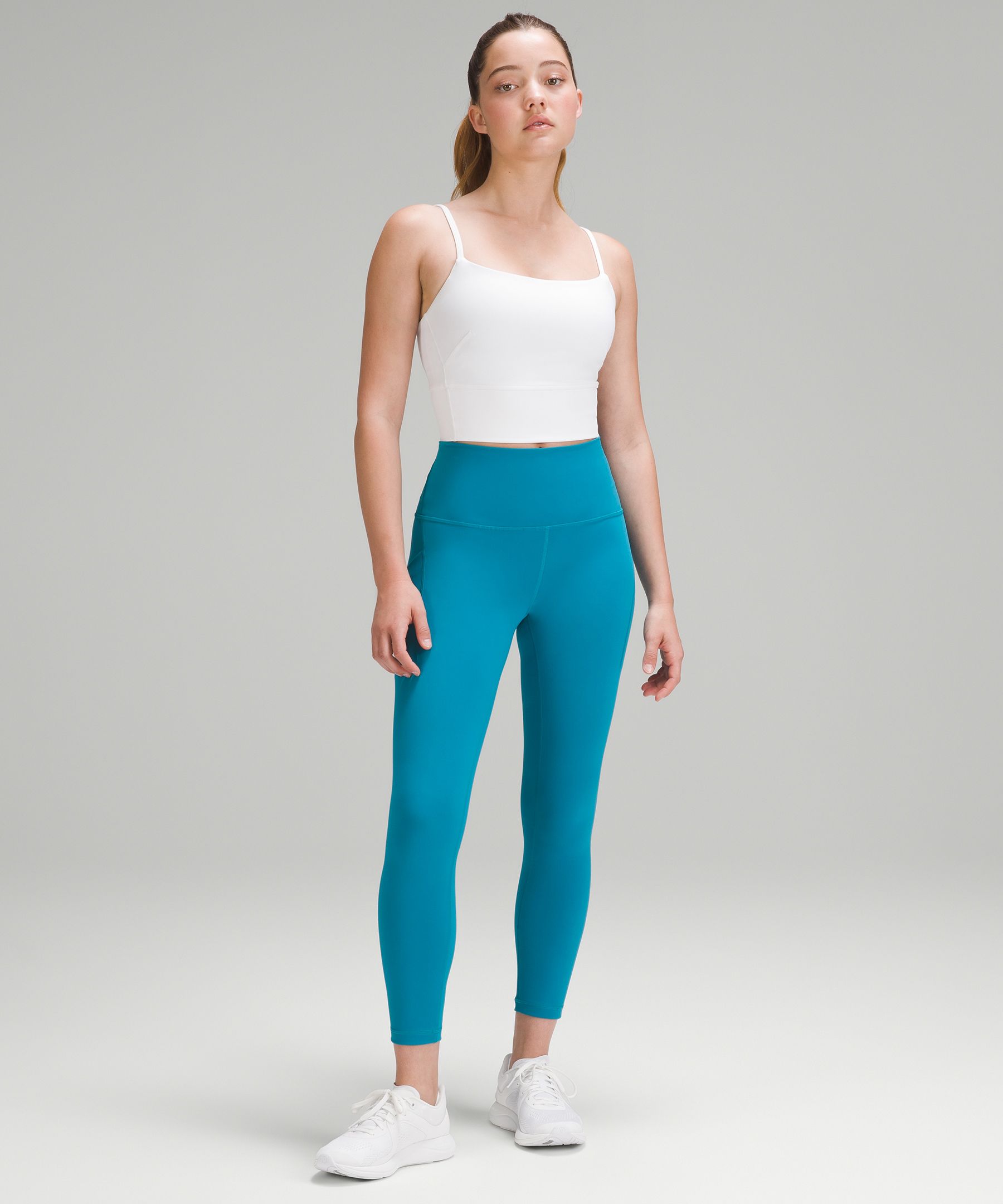 Lululemon Wunder Train High-Rise Tight with Pockets 25 - Brier Rose - lulu  fanatics